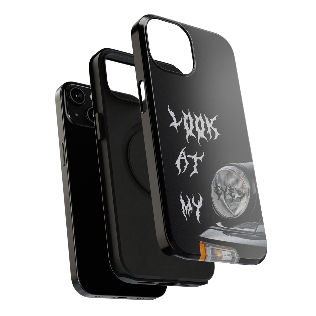 LOOK AT MY EYES Phone Case - 'Lock-in 🔒' Gym Motivation, Rap Vibes, Winter Arc Incoming