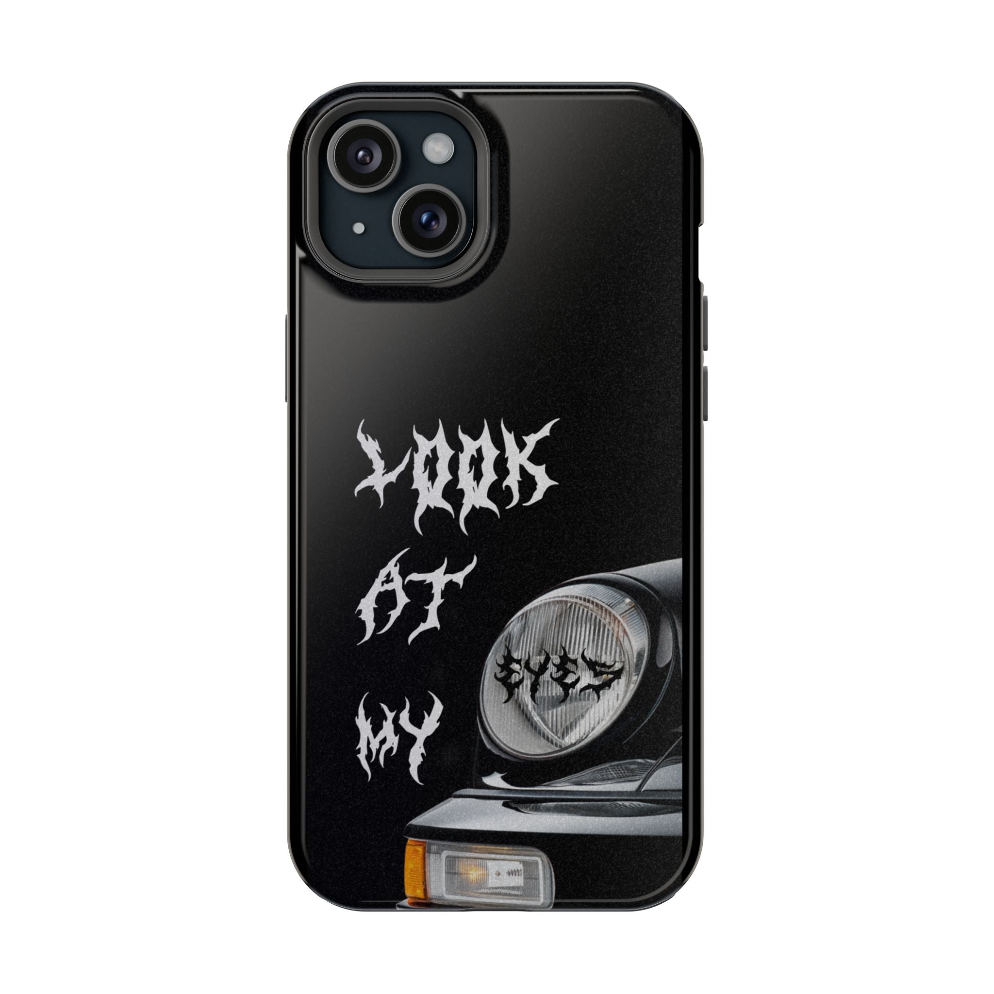 LOOK AT MY EYES Phone Case - 'Lock-in 🔒' Gym Motivation, Rap Vibes, Winter Arc Incoming