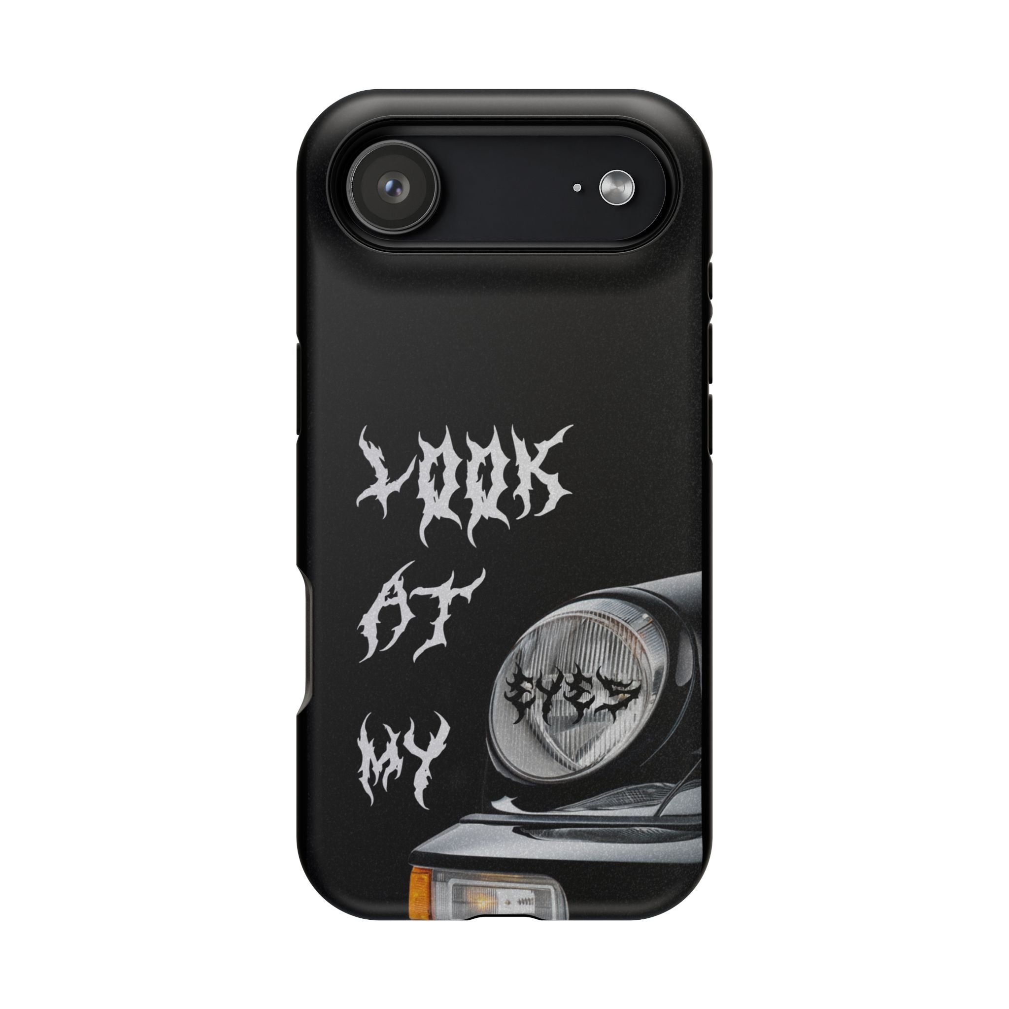 LOOK AT MY EYES Phone Case - 'Lock-in 🔒' Gym Motivation, Rap Vibes, Winter Arc Incoming