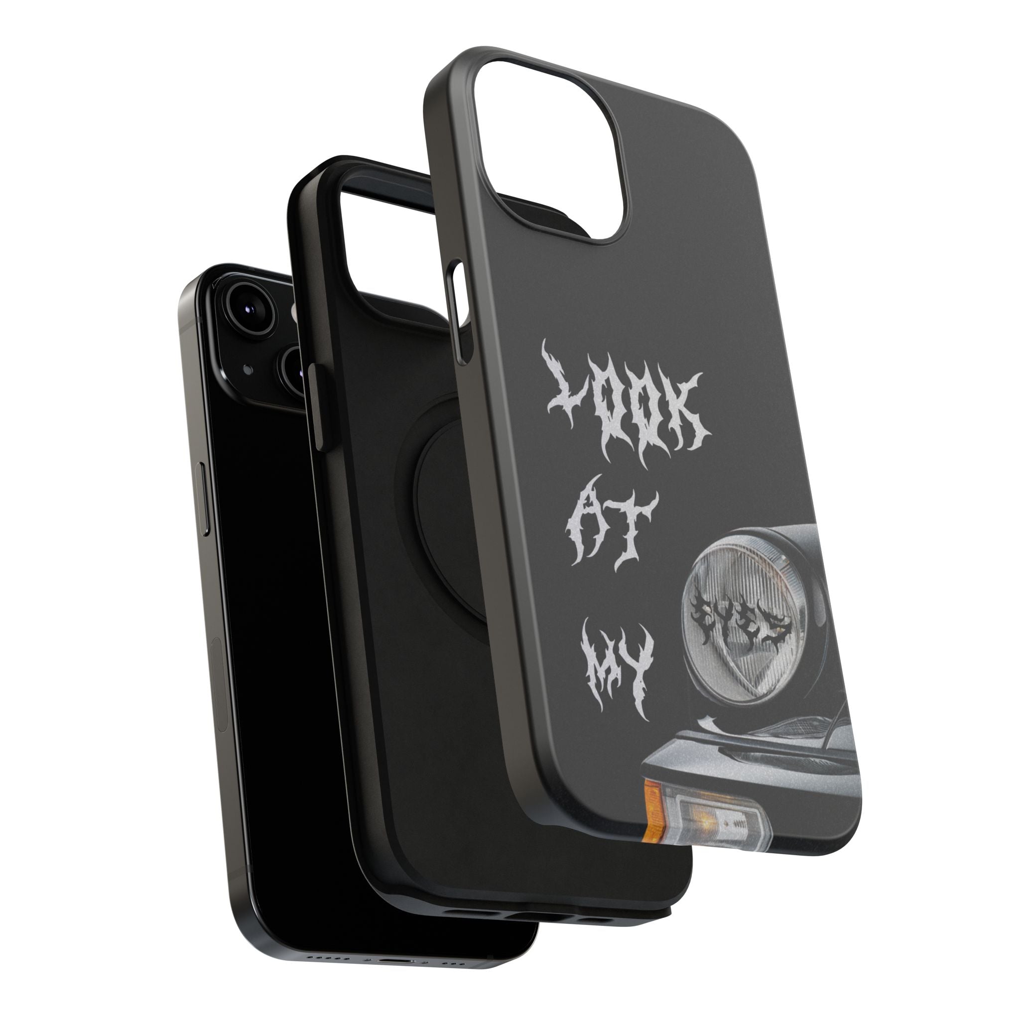 LOOK AT MY EYES Phone Case - 'Lock-in 🔒' Gym Motivation, Rap Vibes, Winter Arc Incoming