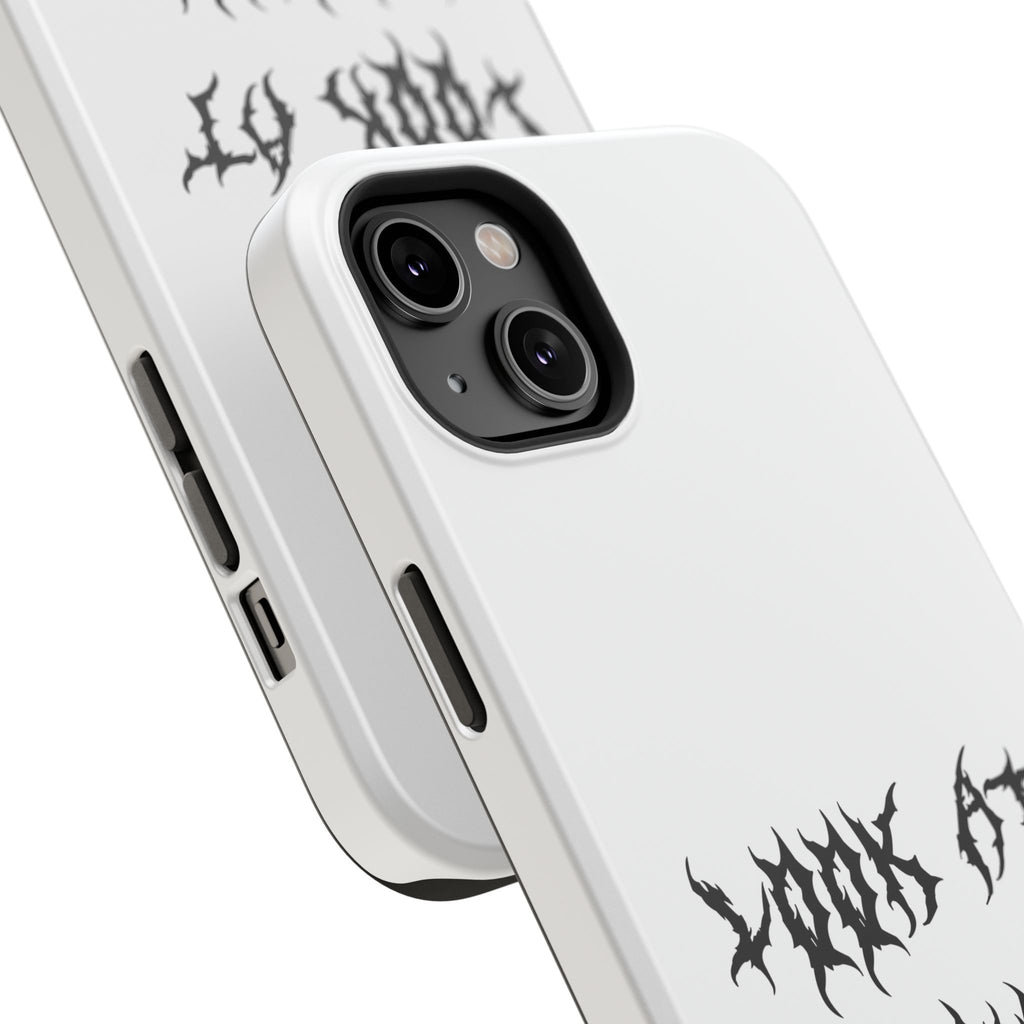 Copy of LOOK AT MY EYES Phone Case - 'Lock-in 🔒' Gym Motivation, Rap Vibes, Winter Arc Incoming