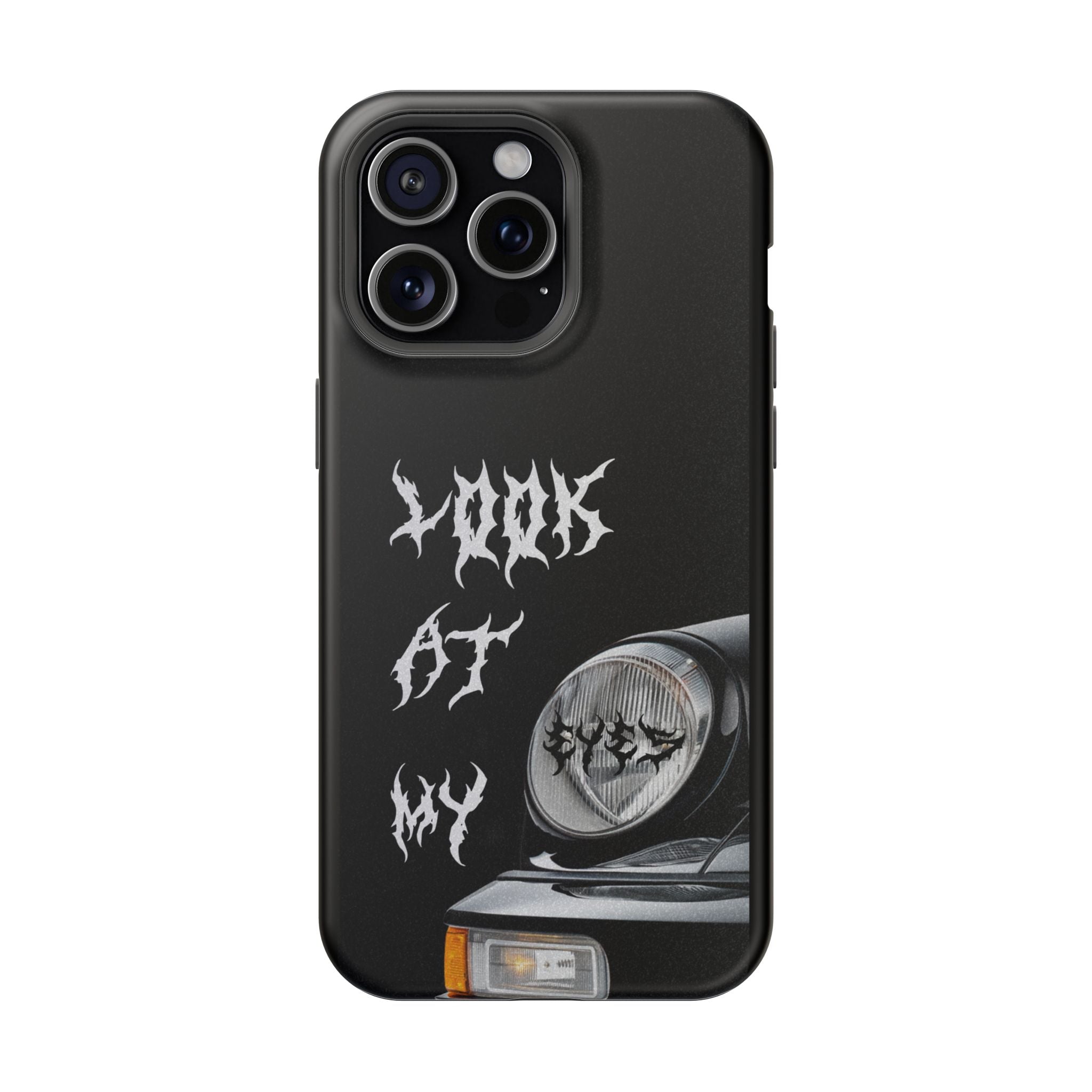LOOK AT MY EYES Phone Case - 'Lock-in 🔒' Gym Motivation, Rap Vibes, Winter Arc Incoming