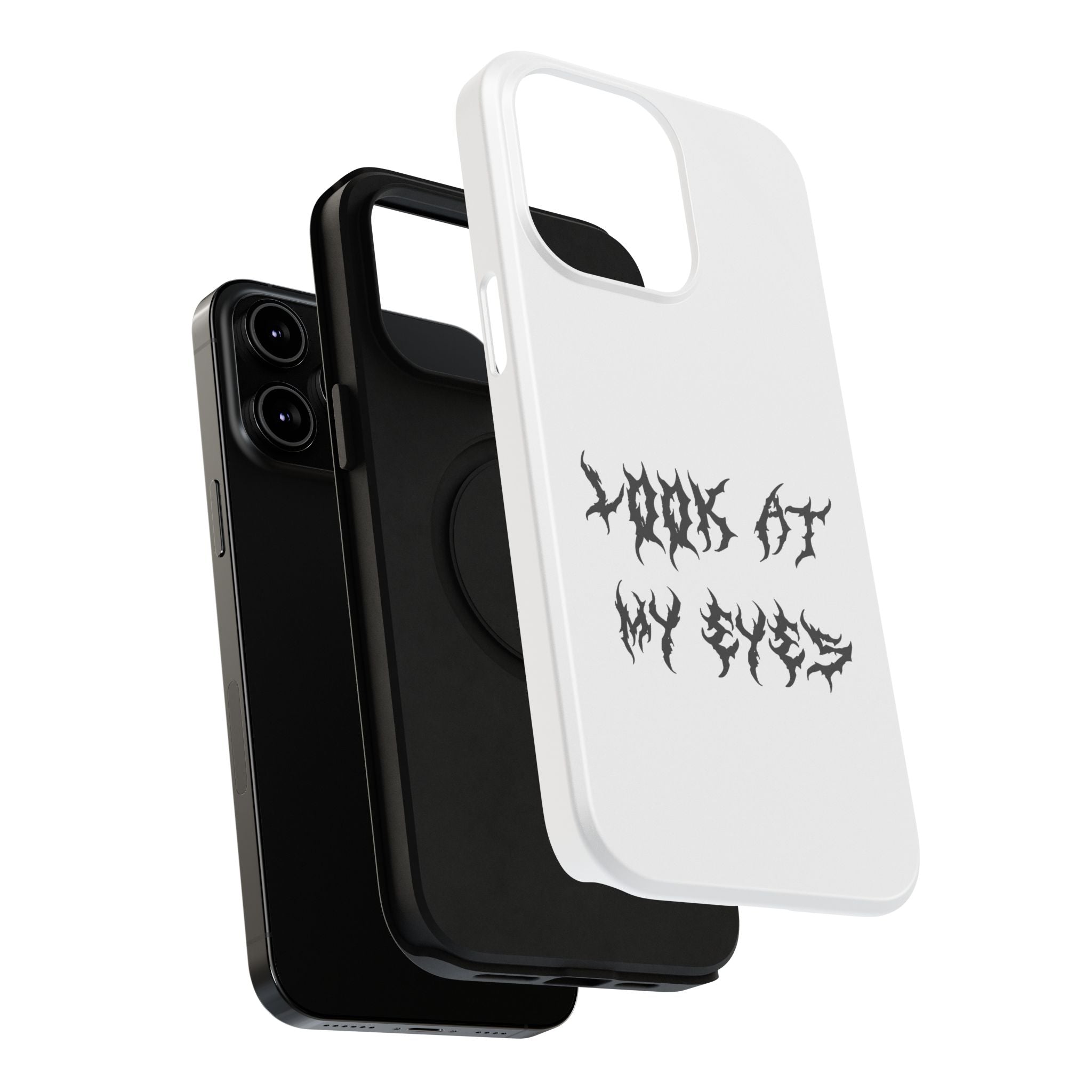 Copy of LOOK AT MY EYES Phone Case - 'Lock-in 🔒' Gym Motivation, Rap Vibes, Winter Arc Incoming