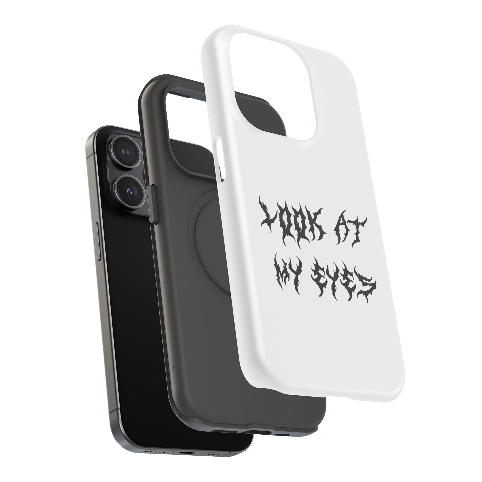 Copy of LOOK AT MY EYES Phone Case - 'Lock-in 🔒' Gym Motivation, Rap Vibes, Winter Arc Incoming