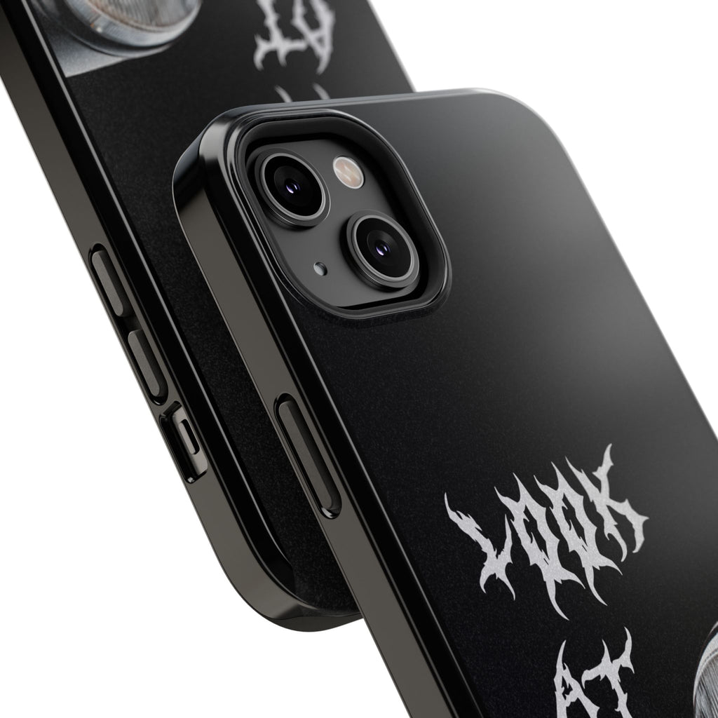 LOOK AT MY EYES Phone Case - 'Lock-in 🔒' Gym Motivation, Rap Vibes, Winter Arc Incoming