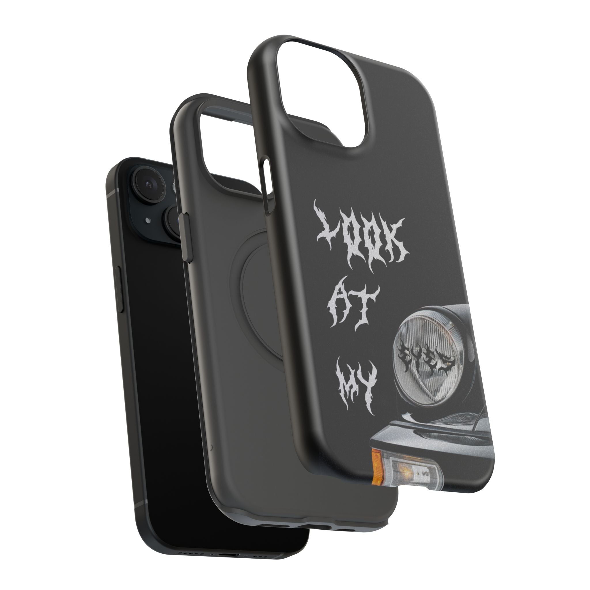 LOOK AT MY EYES Phone Case - 'Lock-in 🔒' Gym Motivation, Rap Vibes, Winter Arc Incoming