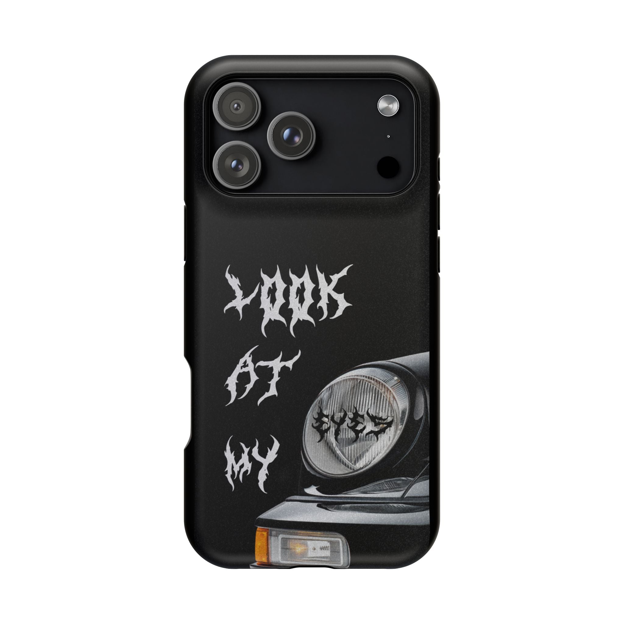 LOOK AT MY EYES Phone Case - 'Lock-in 🔒' Gym Motivation, Rap Vibes, Winter Arc Incoming