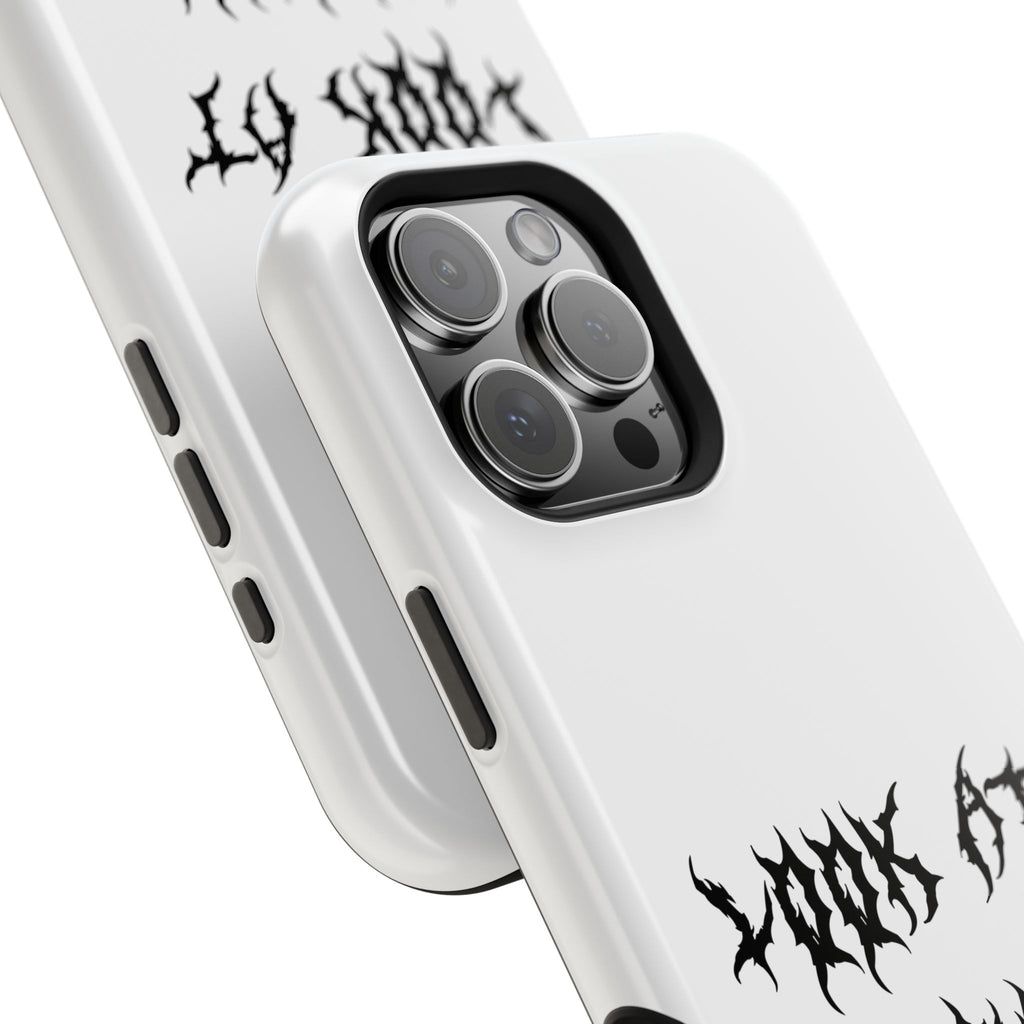 Copy of LOOK AT MY EYES Phone Case - 'Lock-in 🔒' Gym Motivation, Rap Vibes, Winter Arc Incoming