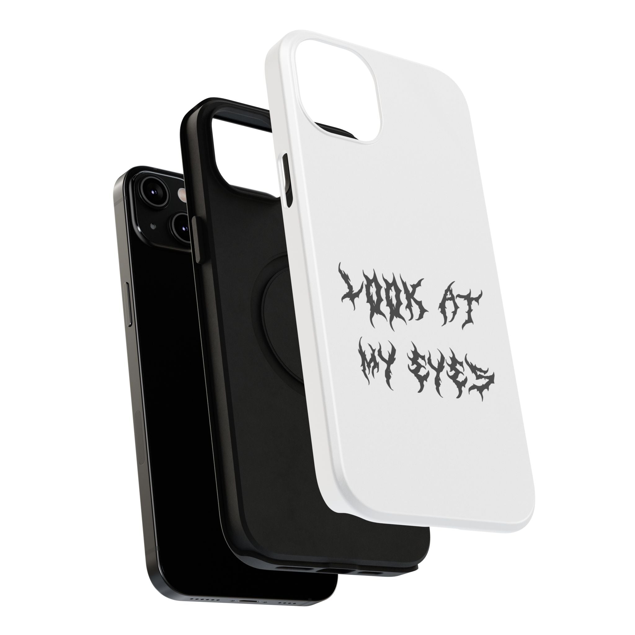 Copy of LOOK AT MY EYES Phone Case - 'Lock-in 🔒' Gym Motivation, Rap Vibes, Winter Arc Incoming