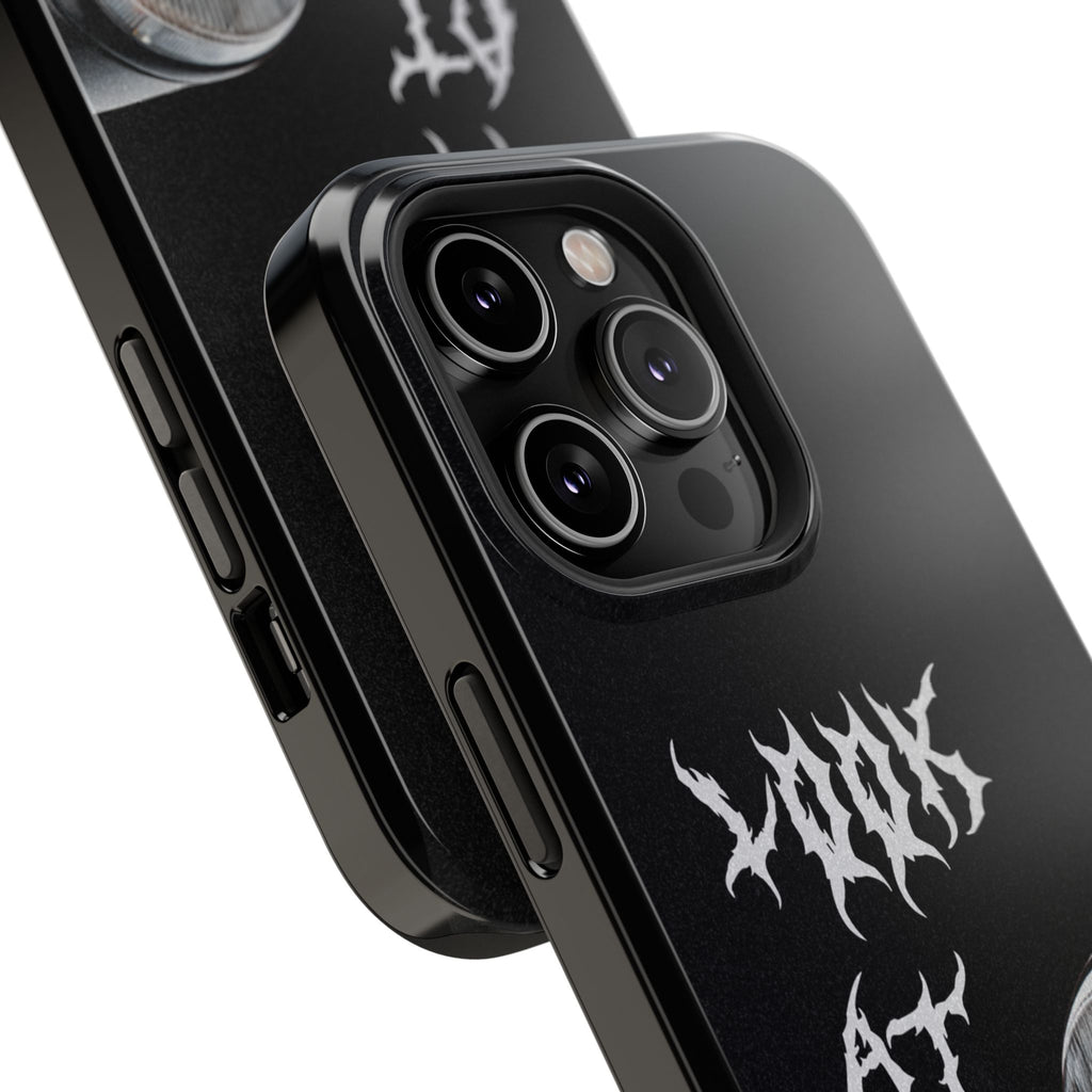 LOOK AT MY EYES Phone Case - 'Lock-in 🔒' Gym Motivation, Rap Vibes, Winter Arc Incoming