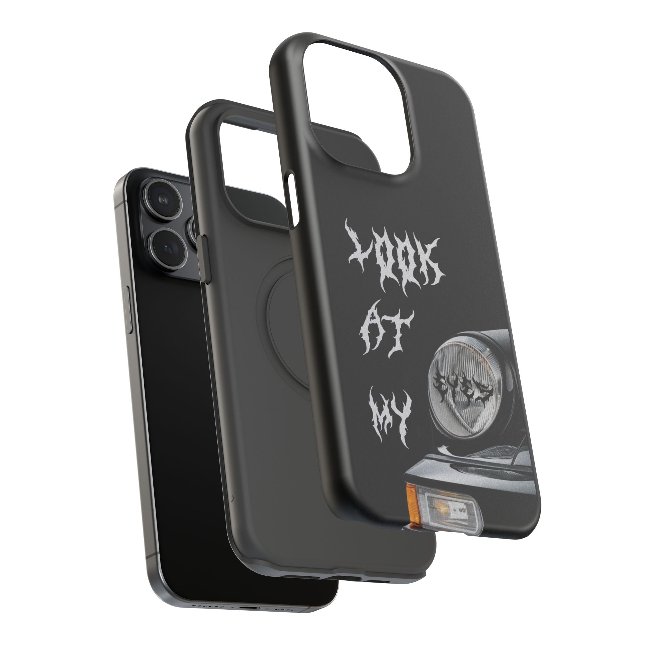 LOOK AT MY EYES Phone Case - 'Lock-in 🔒' Gym Motivation, Rap Vibes, Winter Arc Incoming
