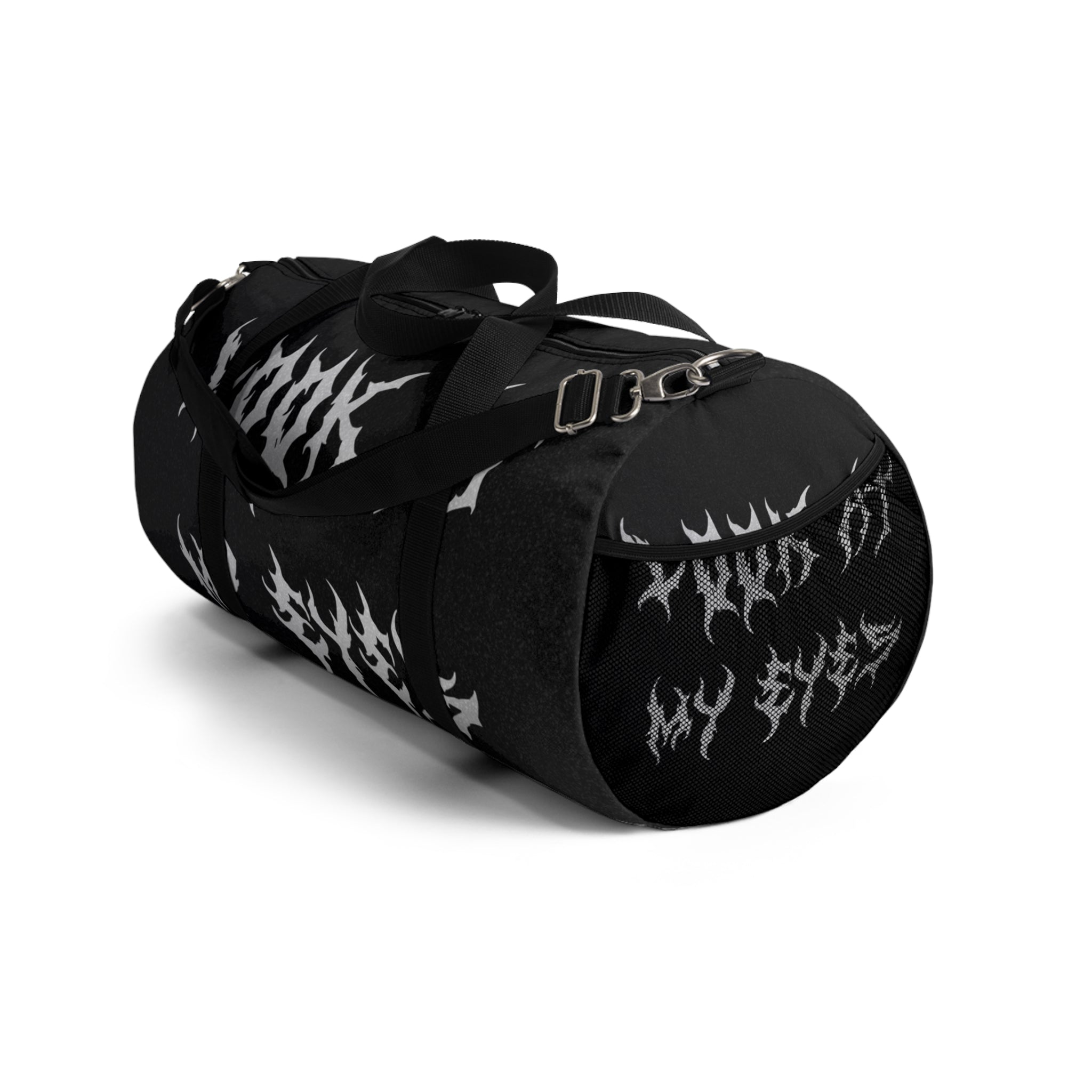 GOTHIC DUFFEL BAG – ‘LOCK-IN 🔒’ GYM MOTIVATION, TRAVEL FLEX, SPORTY FASHION ESSENTIAL