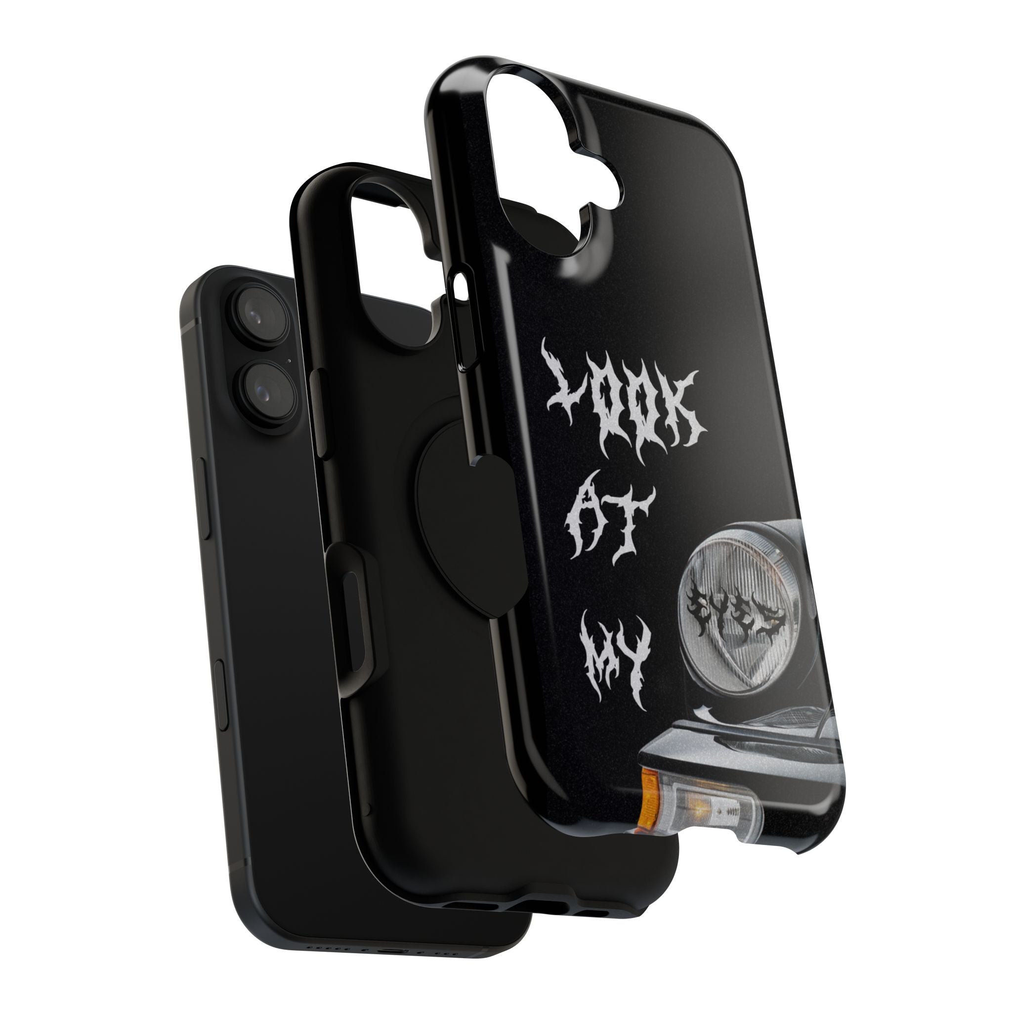 LOOK AT MY EYES Phone Case - 'Lock-in 🔒' Gym Motivation, Rap Vibes, Winter Arc Incoming