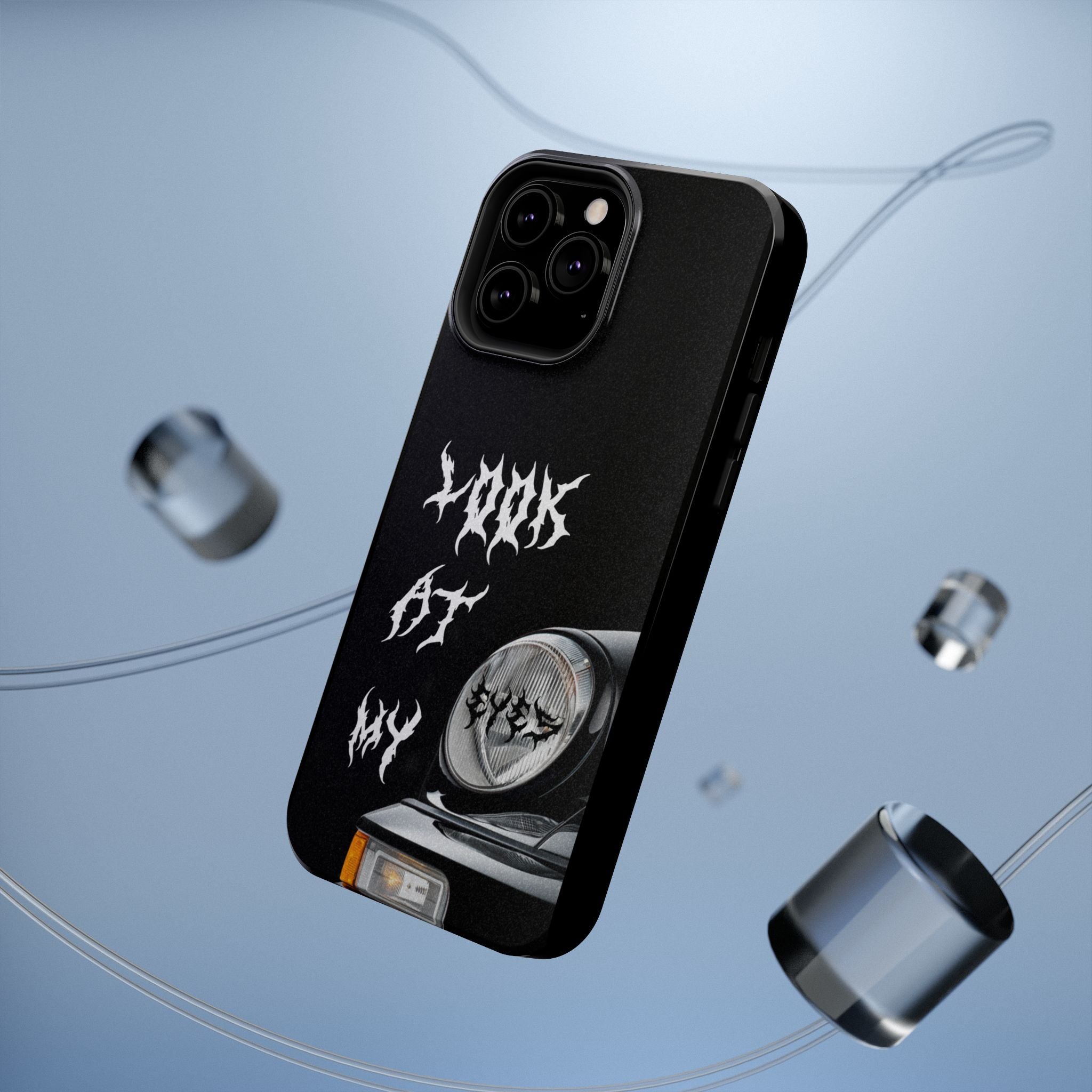 LOOK AT MY EYES Phone Case - 'Lock-in 🔒' Gym Motivation, Rap Vibes, Winter Arc Incoming