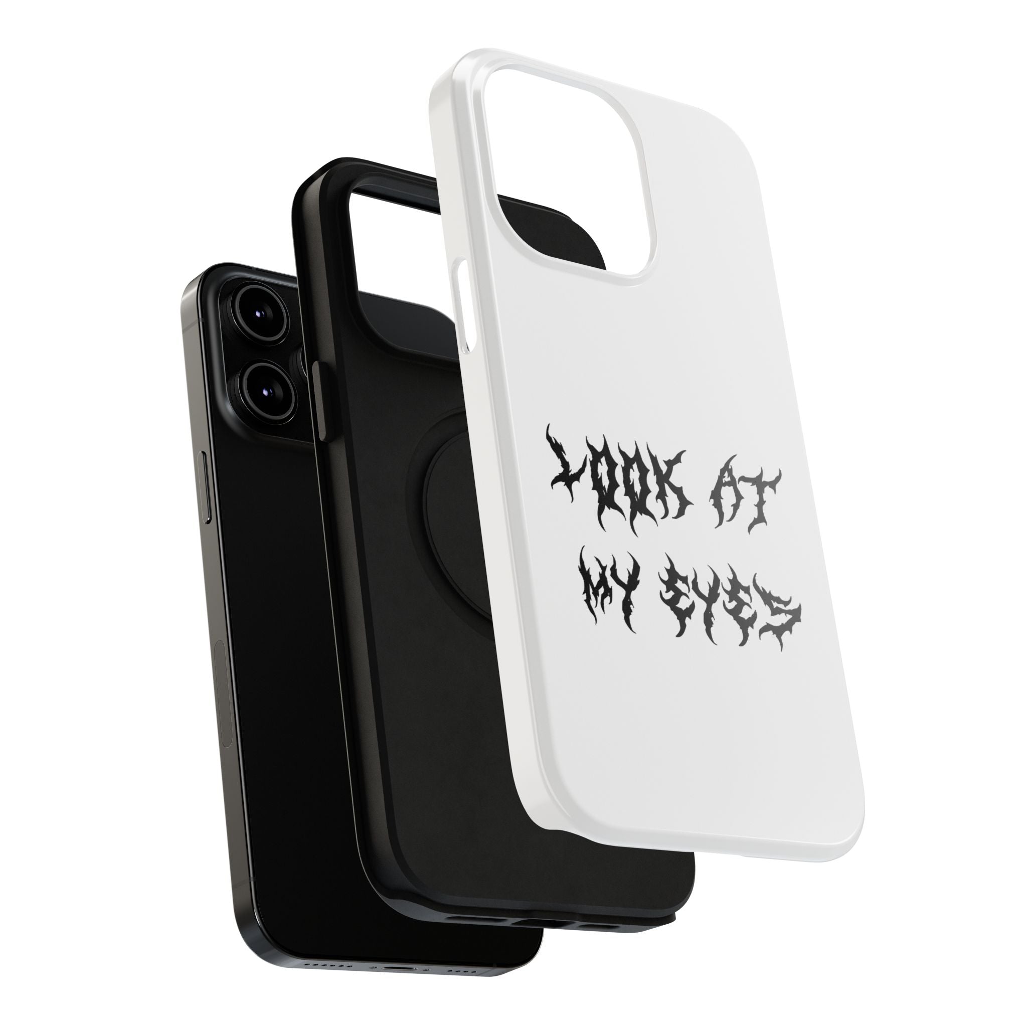 Copy of LOOK AT MY EYES Phone Case - 'Lock-in 🔒' Gym Motivation, Rap Vibes, Winter Arc Incoming