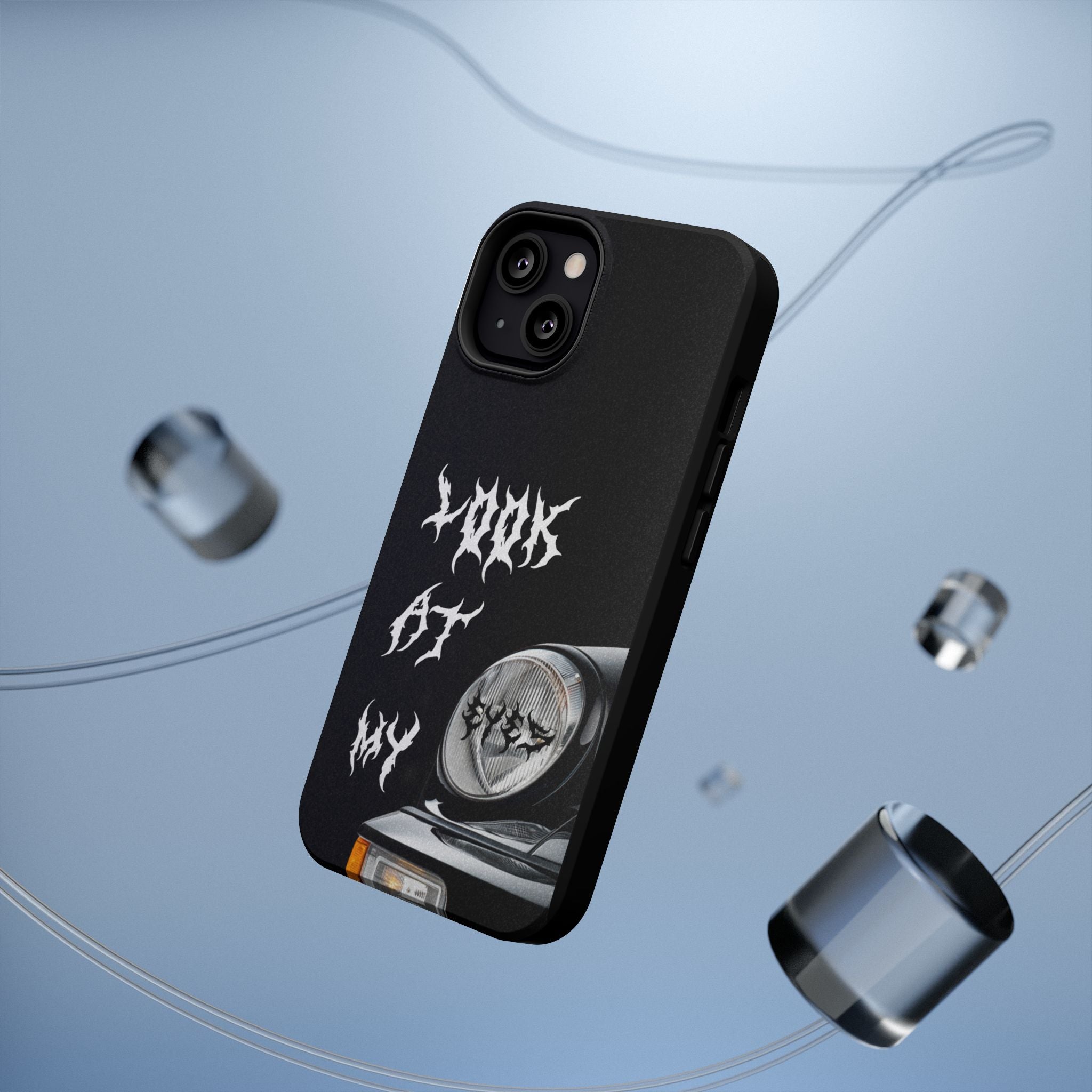 LOOK AT MY EYES Phone Case - 'Lock-in 🔒' Gym Motivation, Rap Vibes, Winter Arc Incoming