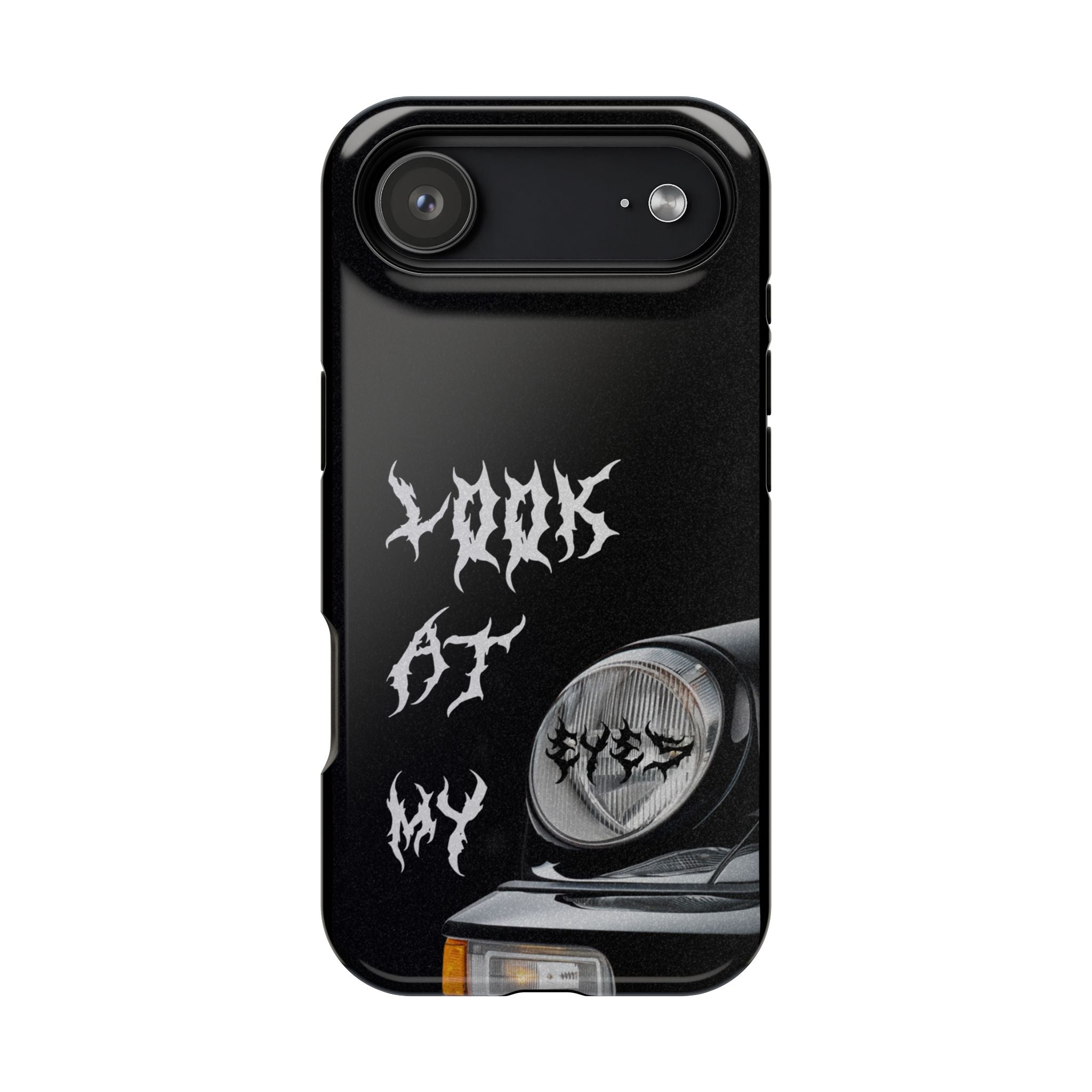 LOOK AT MY EYES Phone Case - 'Lock-in 🔒' Gym Motivation, Rap Vibes, Winter Arc Incoming