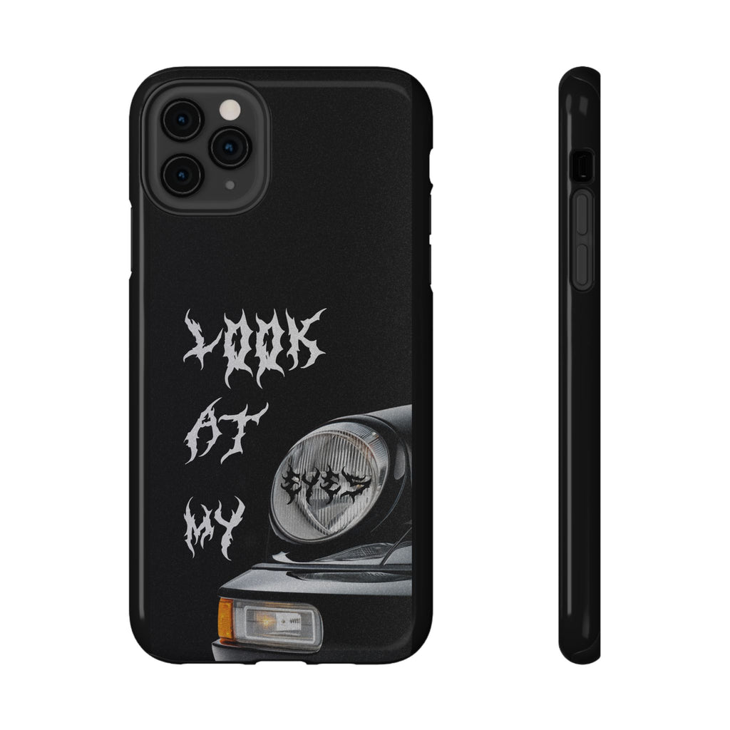 LOOK AT MY EYES Phone Case - 'Lock-in 🔒' Gym Motivation, Rap Vibes, Winter Arc Incoming