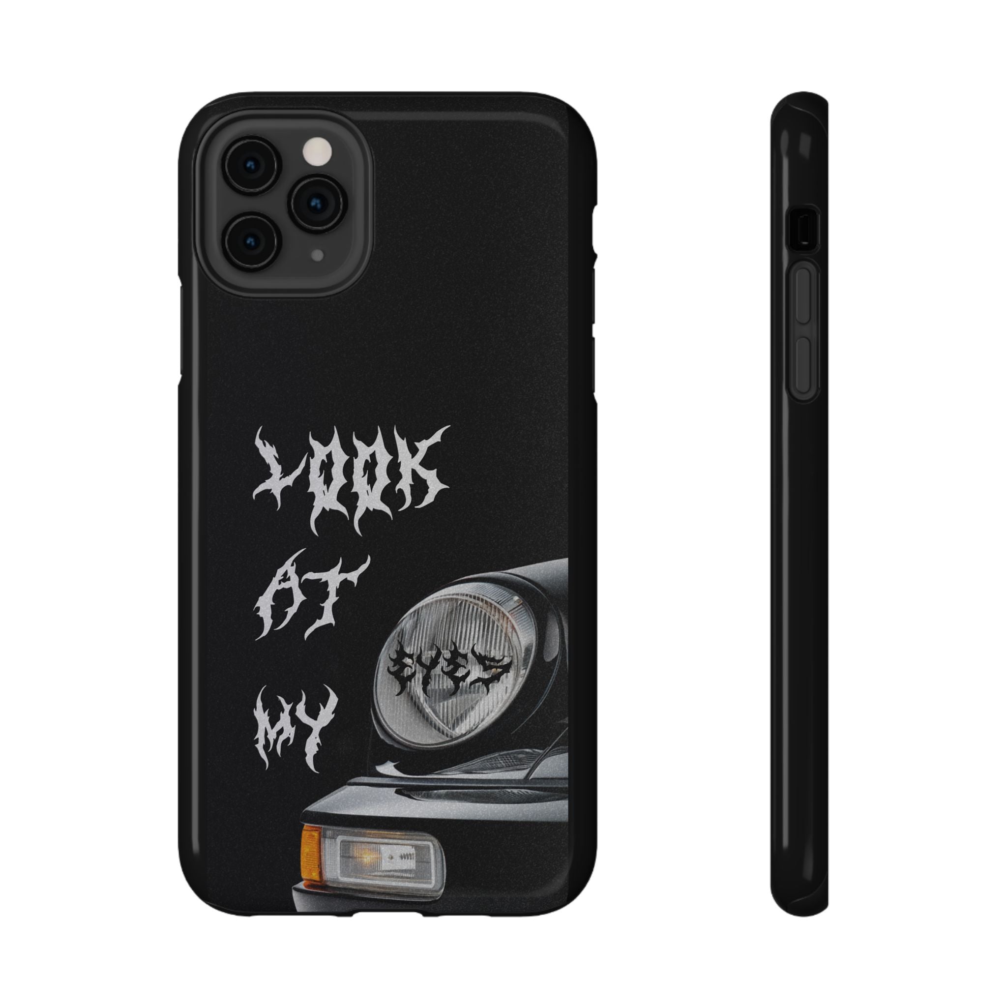LOOK AT MY EYES Phone Case - 'Lock-in 🔒' Gym Motivation, Rap Vibes, Winter Arc Incoming