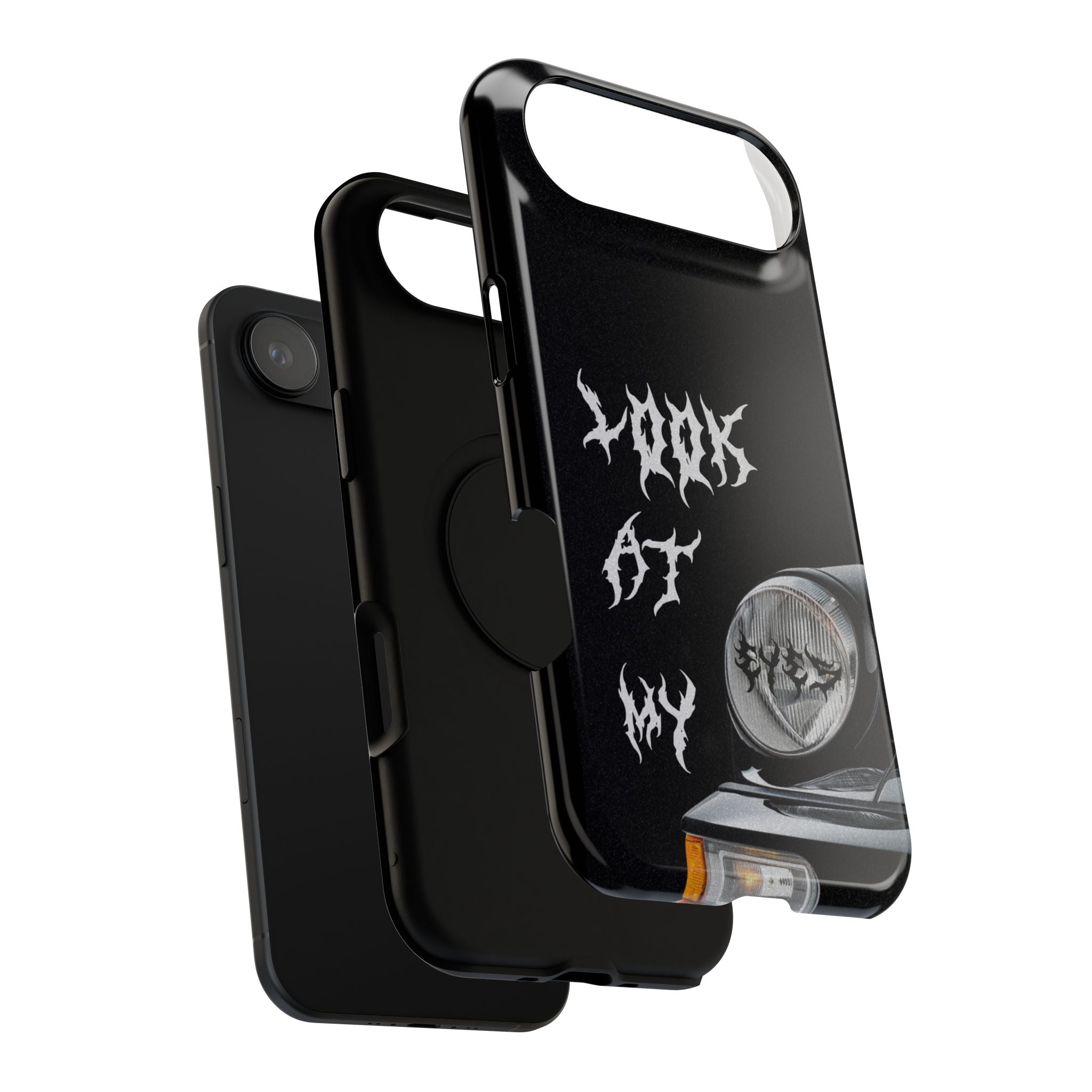 LOOK AT MY EYES Phone Case - 'Lock-in 🔒' Gym Motivation, Rap Vibes, Winter Arc Incoming