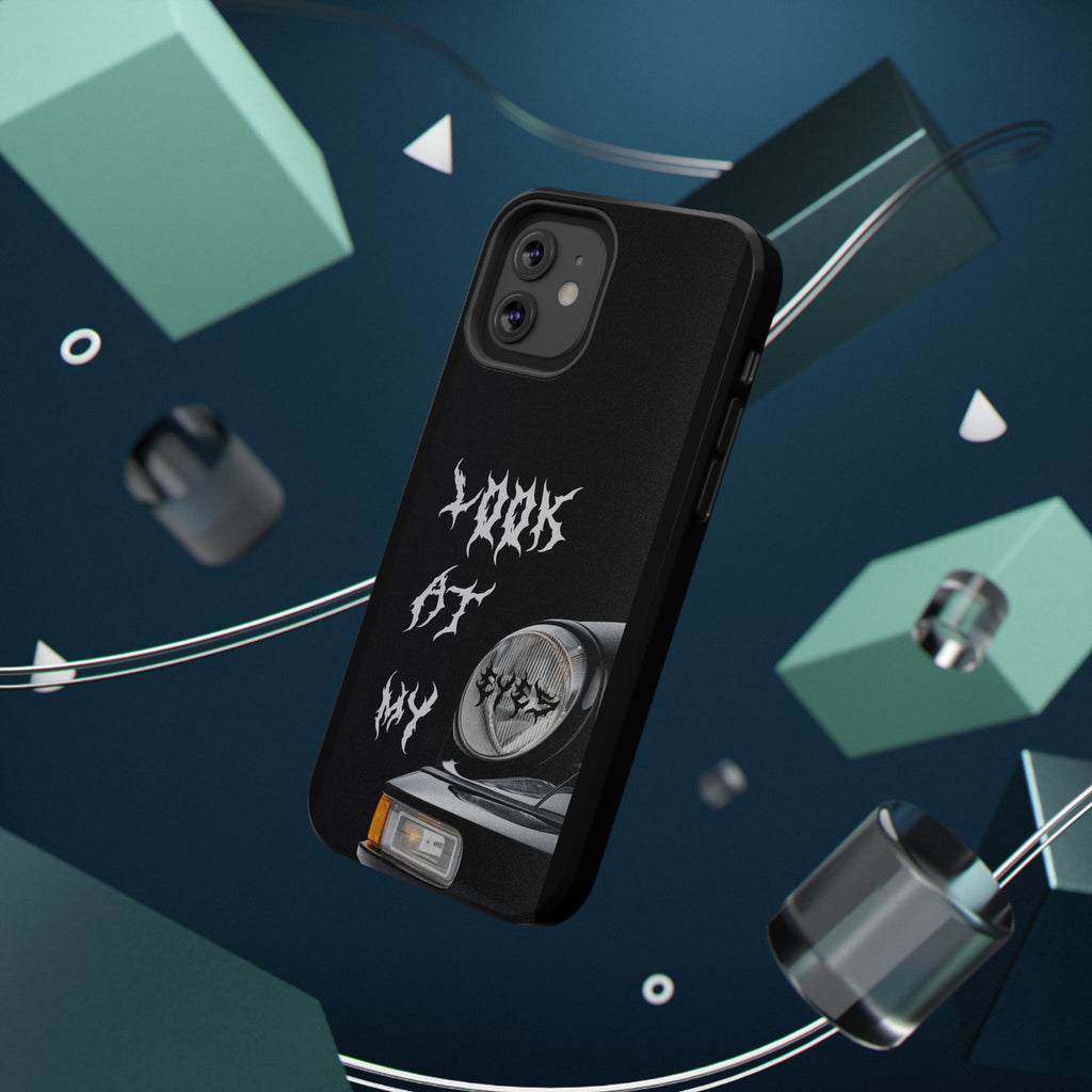 LOOK AT MY EYES Phone Case - 'Lock-in 🔒' Gym Motivation, Rap Vibes, Winter Arc Incoming