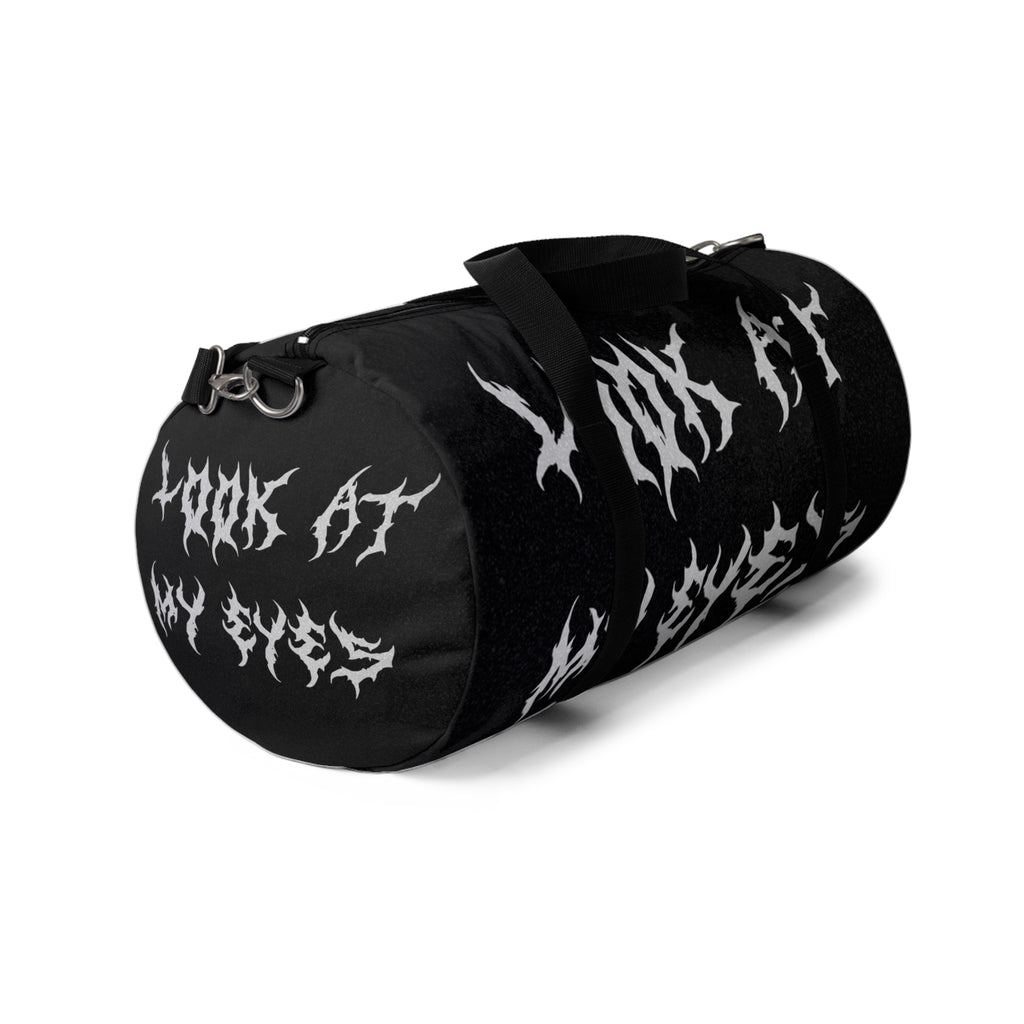 GOTHIC DUFFEL BAG – ‘LOCK-IN 🔒’ GYM MOTIVATION, TRAVEL FLEX, SPORTY FASHION ESSENTIAL