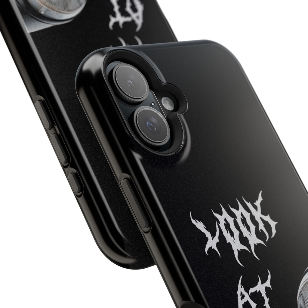 LOOK AT MY EYES Phone Case - 'Lock-in 🔒' Gym Motivation, Rap Vibes, Winter Arc Incoming