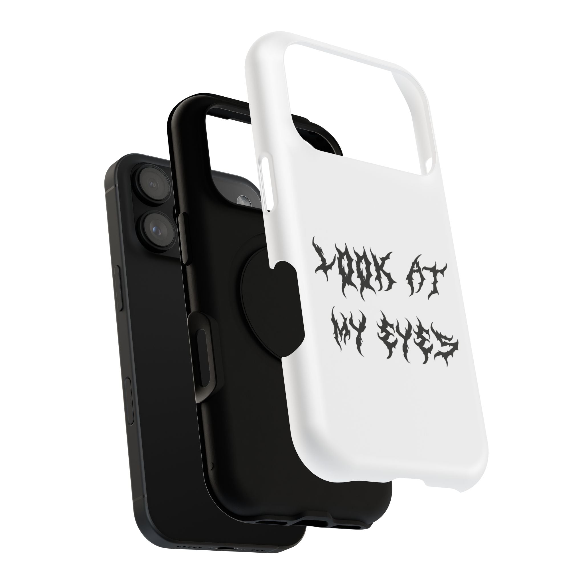 Copy of LOOK AT MY EYES Phone Case - 'Lock-in 🔒' Gym Motivation, Rap Vibes, Winter Arc Incoming