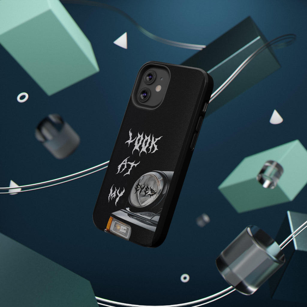 LOOK AT MY EYES Phone Case - 'Lock-in 🔒' Gym Motivation, Rap Vibes, Winter Arc Incoming