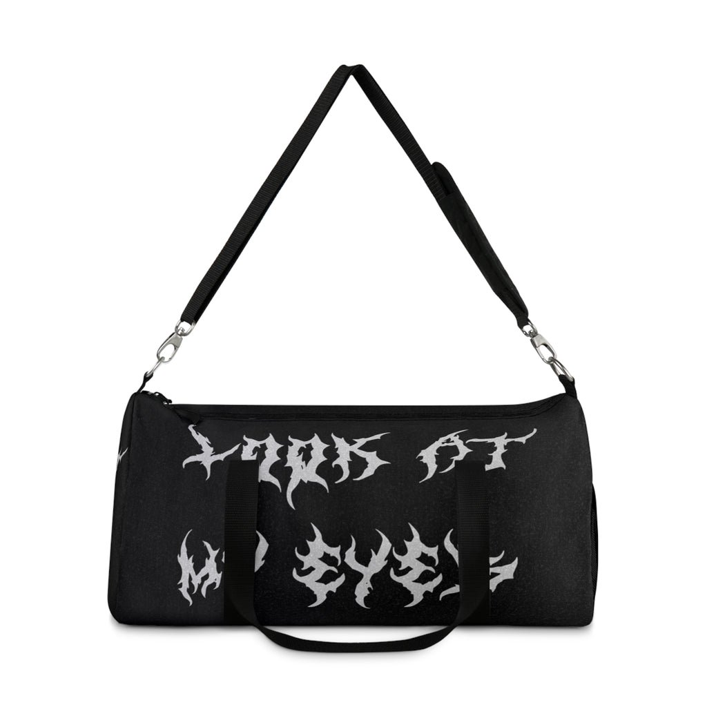 GOTHIC DUFFEL BAG – ‘LOCK-IN 🔒’ GYM MOTIVATION, TRAVEL FLEX, SPORTY FASHION ESSENTIAL