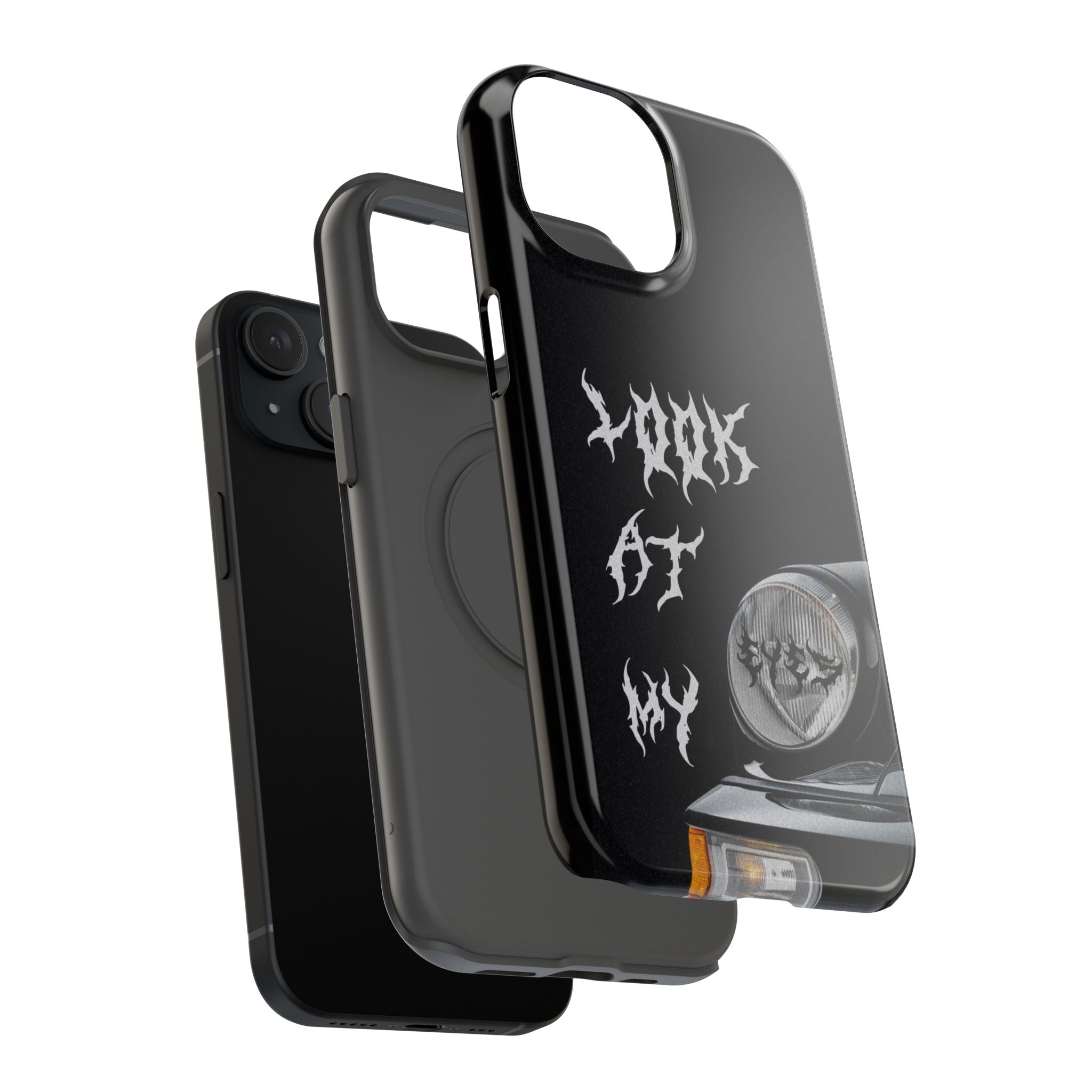 LOOK AT MY EYES Phone Case - 'Lock-in 🔒' Gym Motivation, Rap Vibes, Winter Arc Incoming