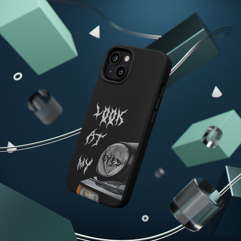 LOOK AT MY EYES Phone Case - 'Lock-in 🔒' Gym Motivation, Rap Vibes, Winter Arc Incoming