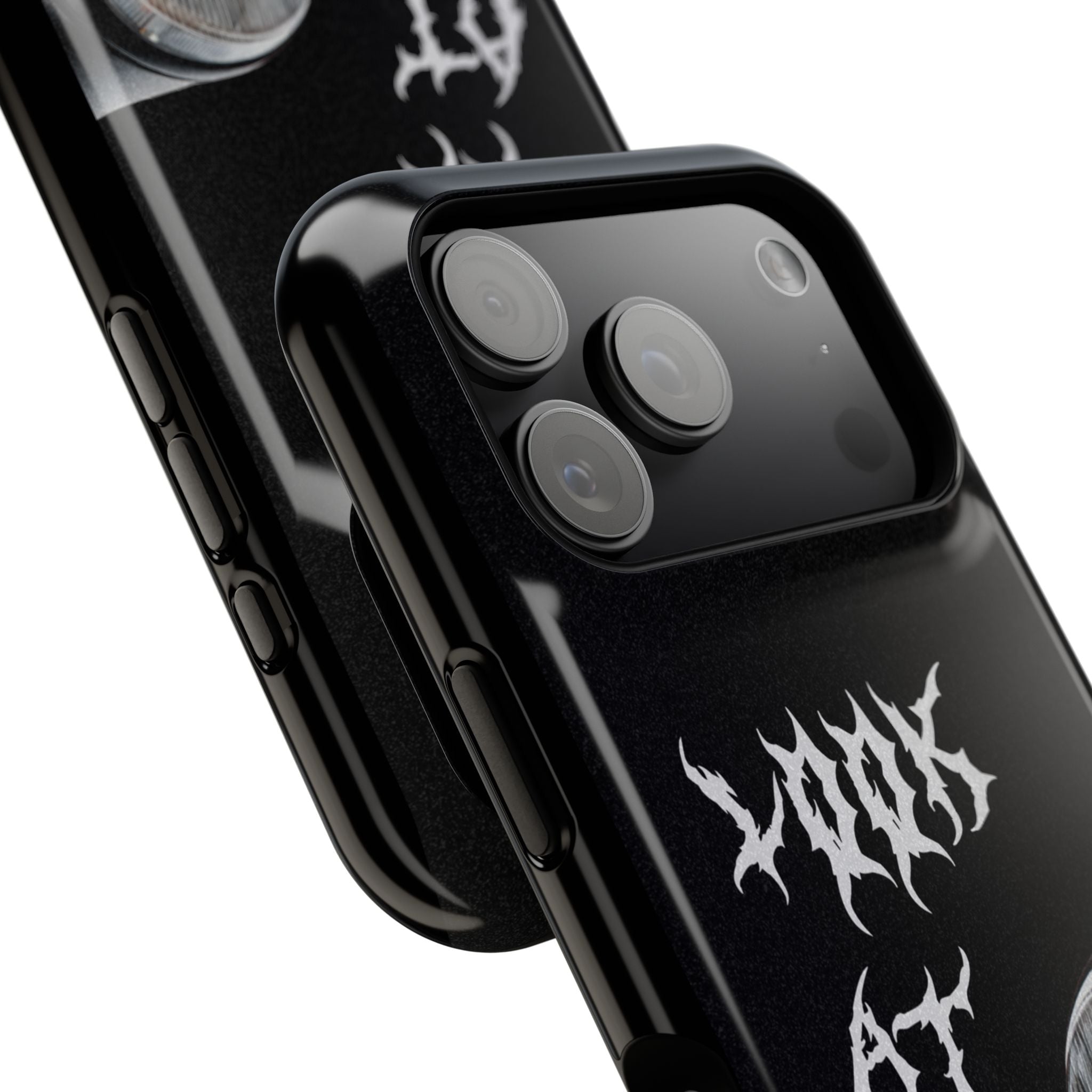 LOOK AT MY EYES Phone Case - 'Lock-in 🔒' Gym Motivation, Rap Vibes, Winter Arc Incoming