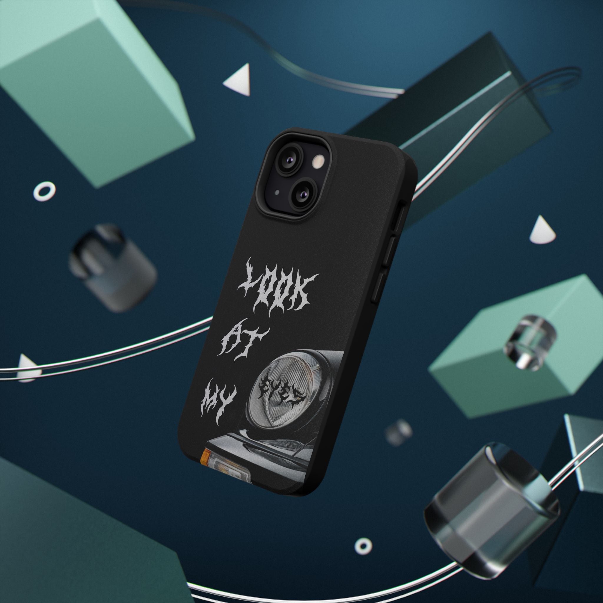 LOOK AT MY EYES Phone Case - 'Lock-in 🔒' Gym Motivation, Rap Vibes, Winter Arc Incoming