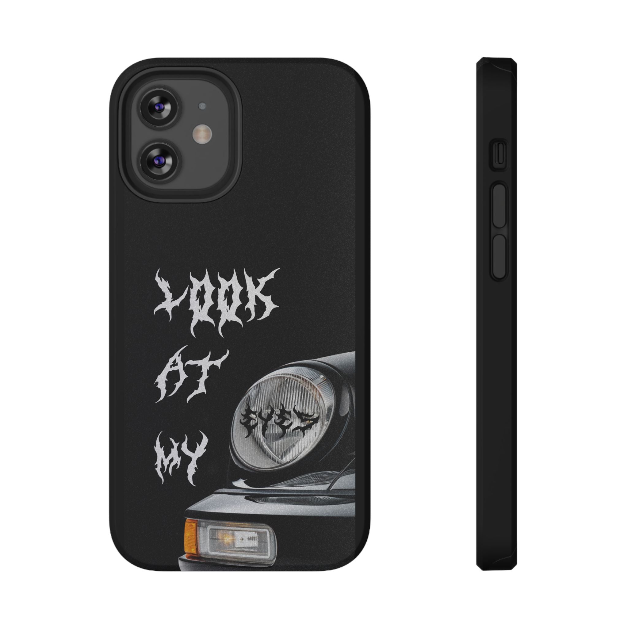 LOOK AT MY EYES Phone Case - 'Lock-in 🔒' Gym Motivation, Rap Vibes, Winter Arc Incoming