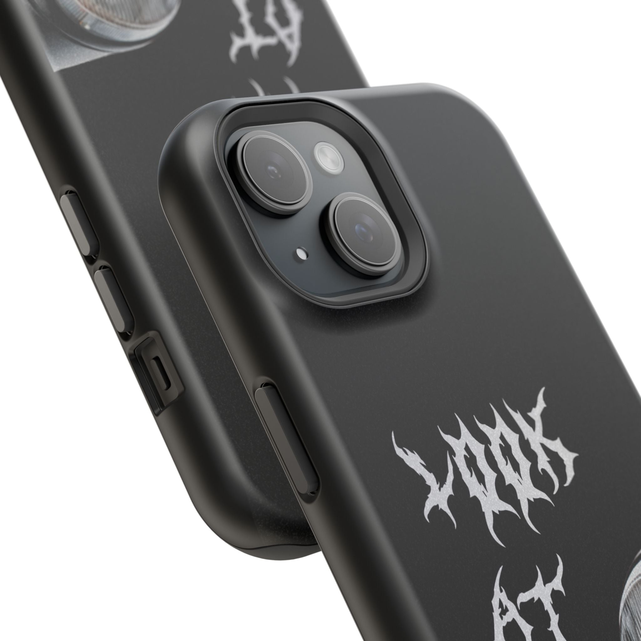 LOOK AT MY EYES Phone Case - 'Lock-in 🔒' Gym Motivation, Rap Vibes, Winter Arc Incoming