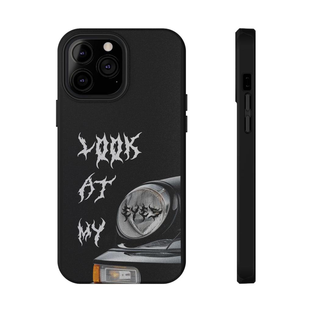 LOOK AT MY EYES Phone Case - 'Lock-in 🔒' Gym Motivation, Rap Vibes, Winter Arc Incoming