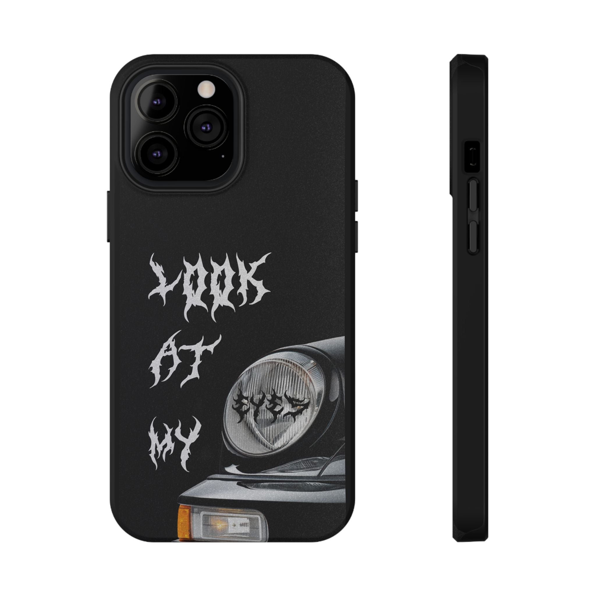 LOOK AT MY EYES Phone Case - 'Lock-in 🔒' Gym Motivation, Rap Vibes, Winter Arc Incoming
