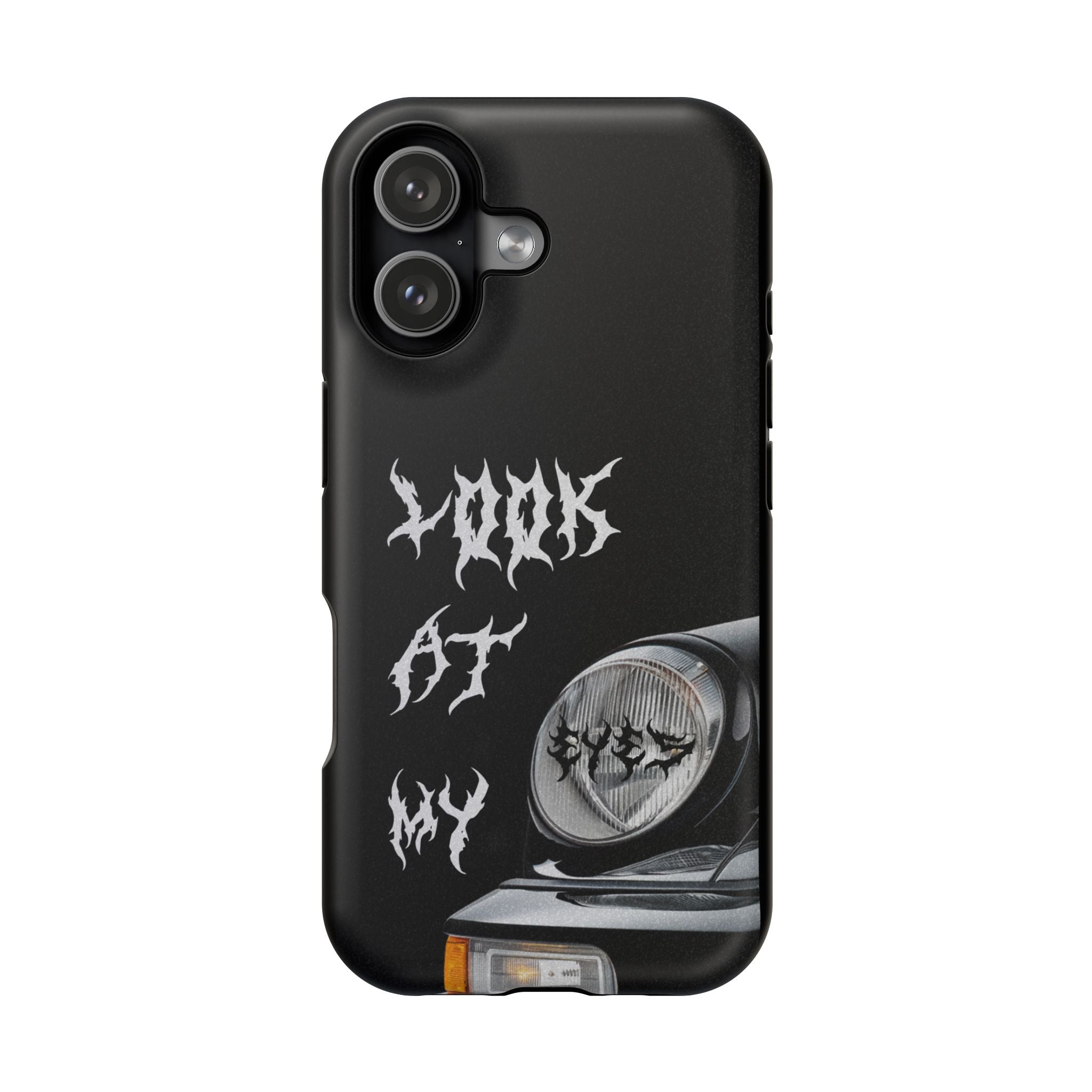 LOOK AT MY EYES Phone Case - 'Lock-in 🔒' Gym Motivation, Rap Vibes, Winter Arc Incoming