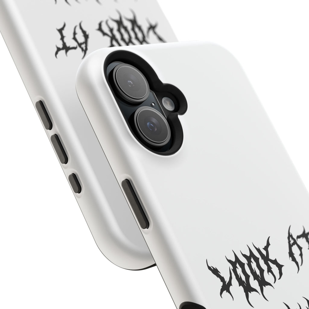 Copy of LOOK AT MY EYES Phone Case - 'Lock-in 🔒' Gym Motivation, Rap Vibes, Winter Arc Incoming