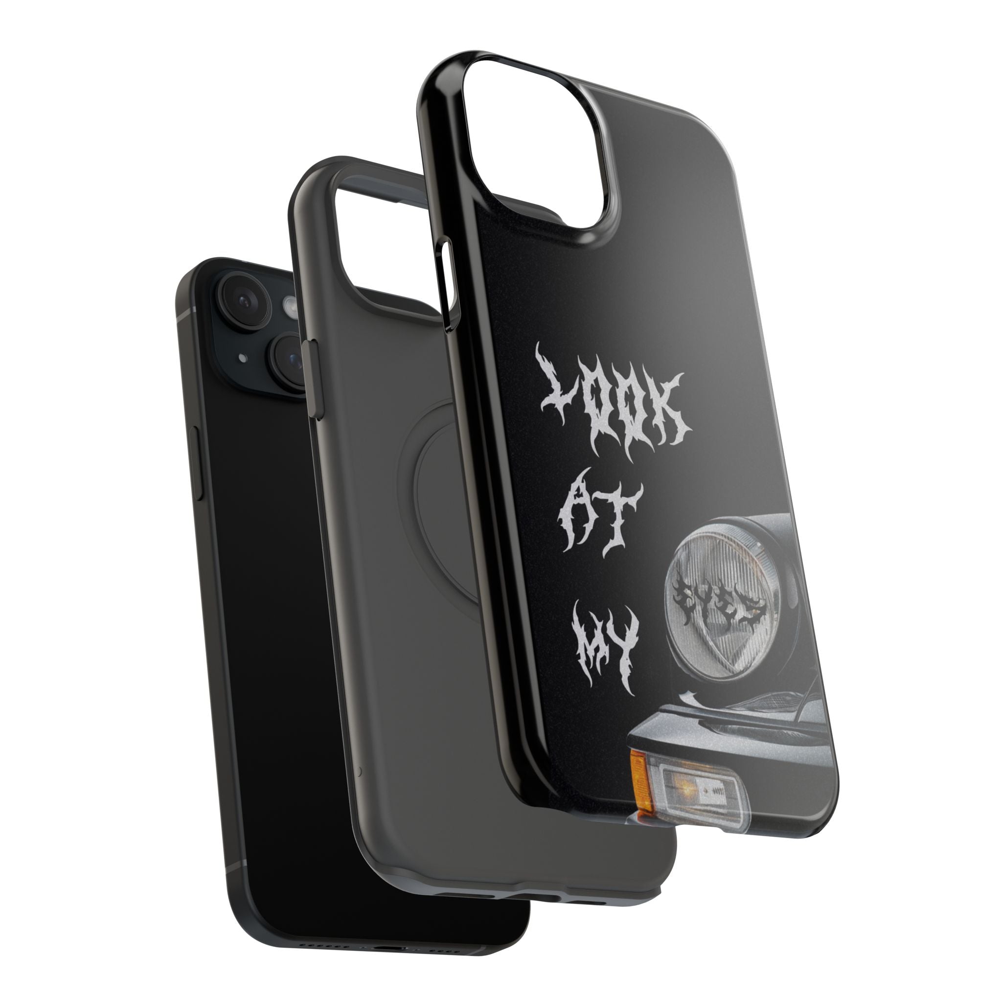 LOOK AT MY EYES Phone Case - 'Lock-in 🔒' Gym Motivation, Rap Vibes, Winter Arc Incoming