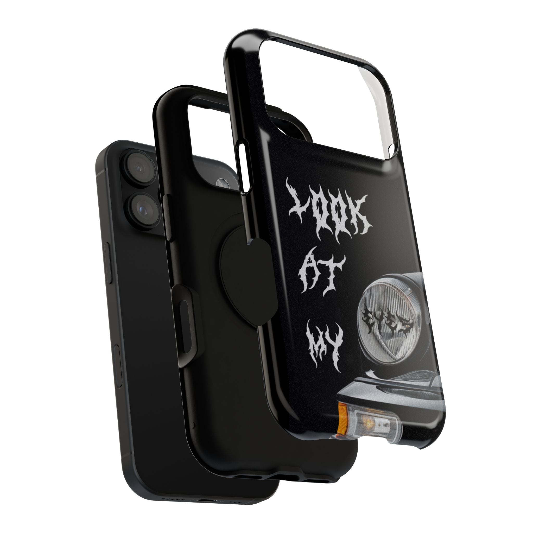 LOOK AT MY EYES Phone Case - 'Lock-in 🔒' Gym Motivation, Rap Vibes, Winter Arc Incoming