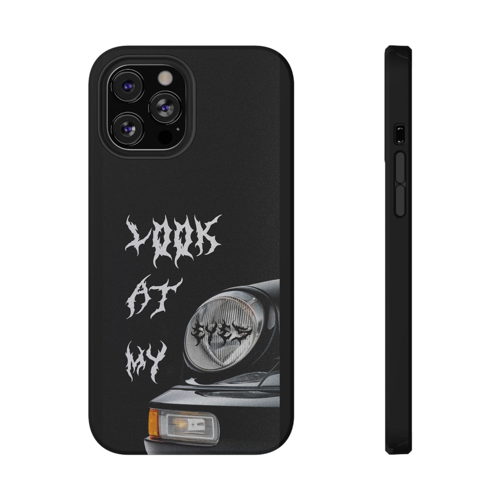 LOOK AT MY EYES Phone Case - 'Lock-in 🔒' Gym Motivation, Rap Vibes, Winter Arc Incoming