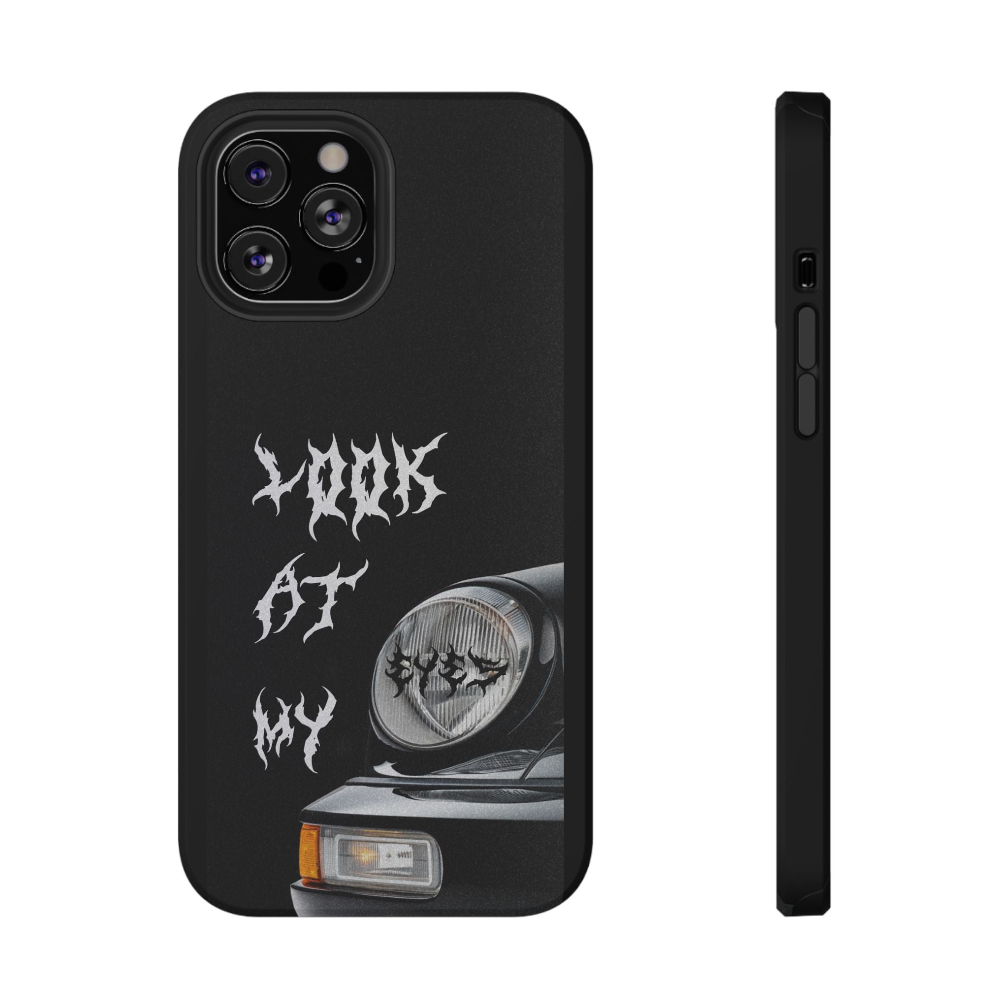 LOOK AT MY EYES Phone Case - 'Lock-in 🔒' Gym Motivation, Rap Vibes, Winter Arc Incoming