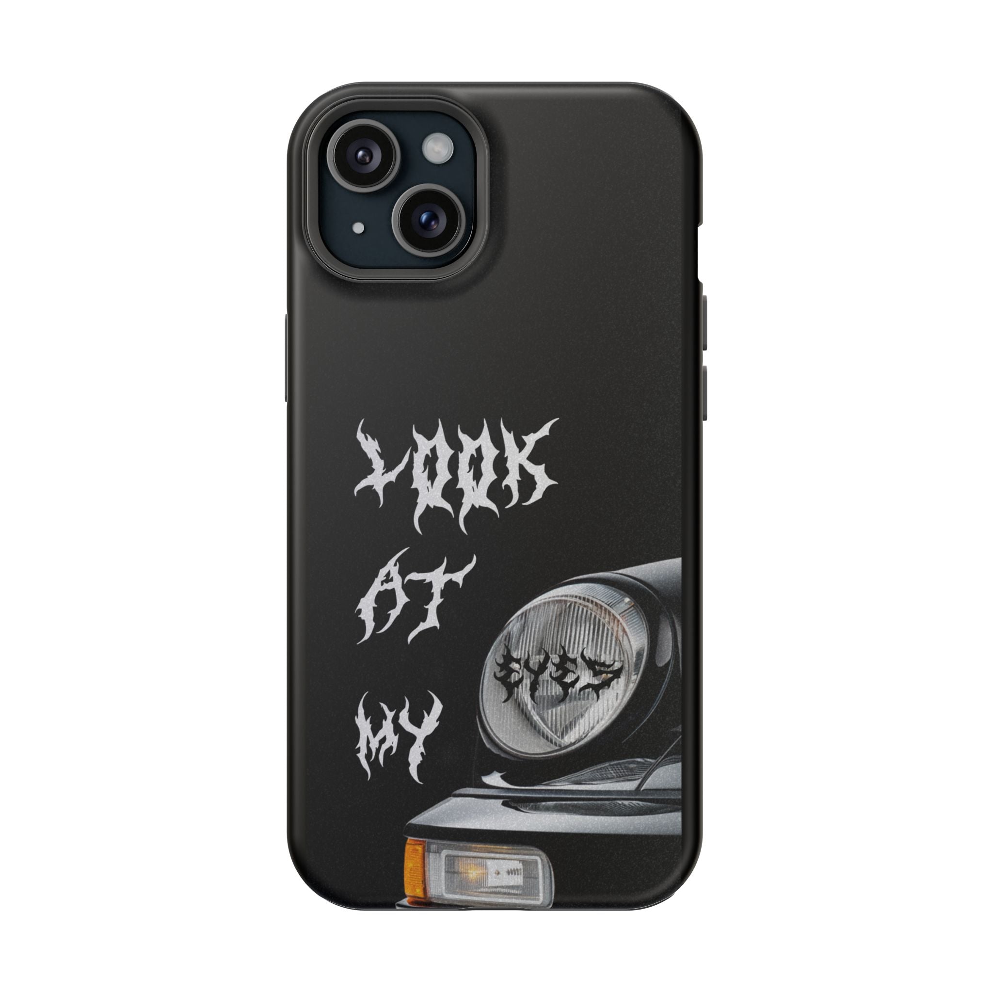 LOOK AT MY EYES Phone Case - 'Lock-in 🔒' Gym Motivation, Rap Vibes, Winter Arc Incoming
