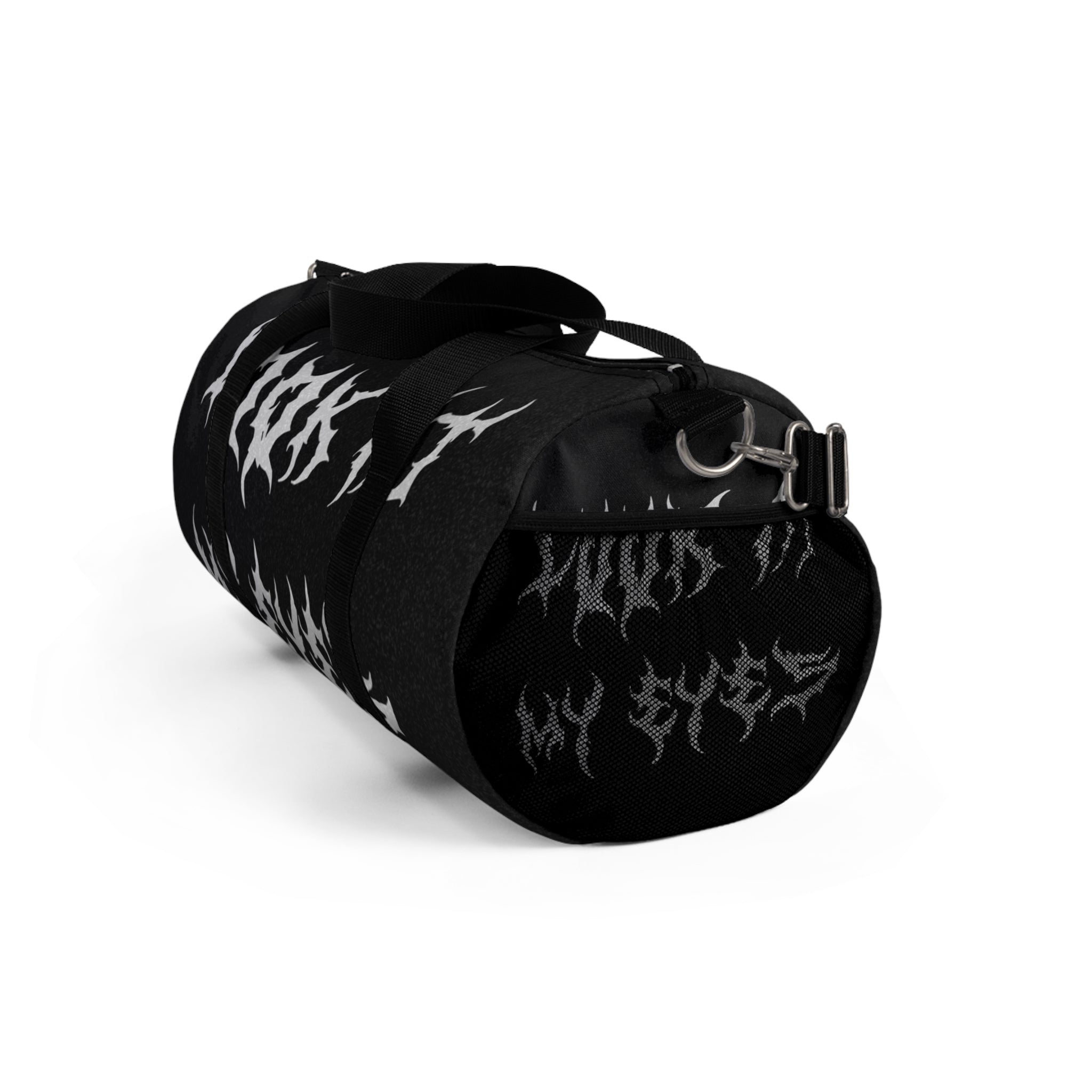GOTHIC DUFFEL BAG – ‘LOCK-IN 🔒’ GYM MOTIVATION, TRAVEL FLEX, SPORTY FASHION ESSENTIAL