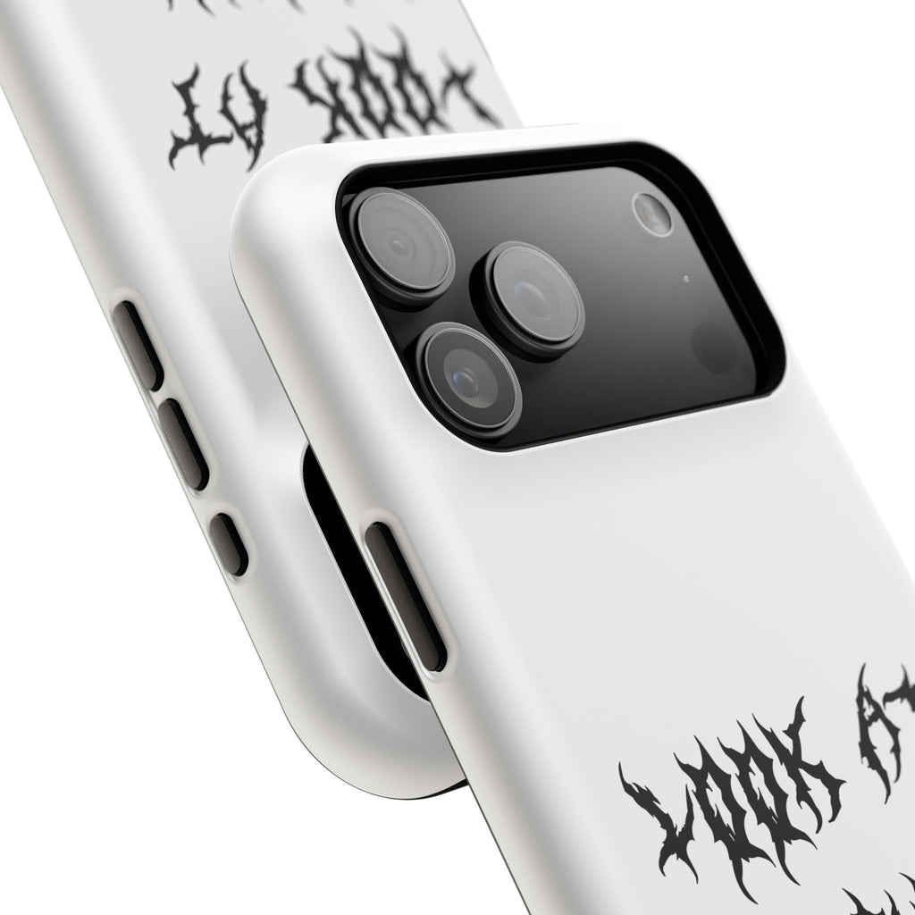 Copy of LOOK AT MY EYES Phone Case - 'Lock-in 🔒' Gym Motivation, Rap Vibes, Winter Arc Incoming