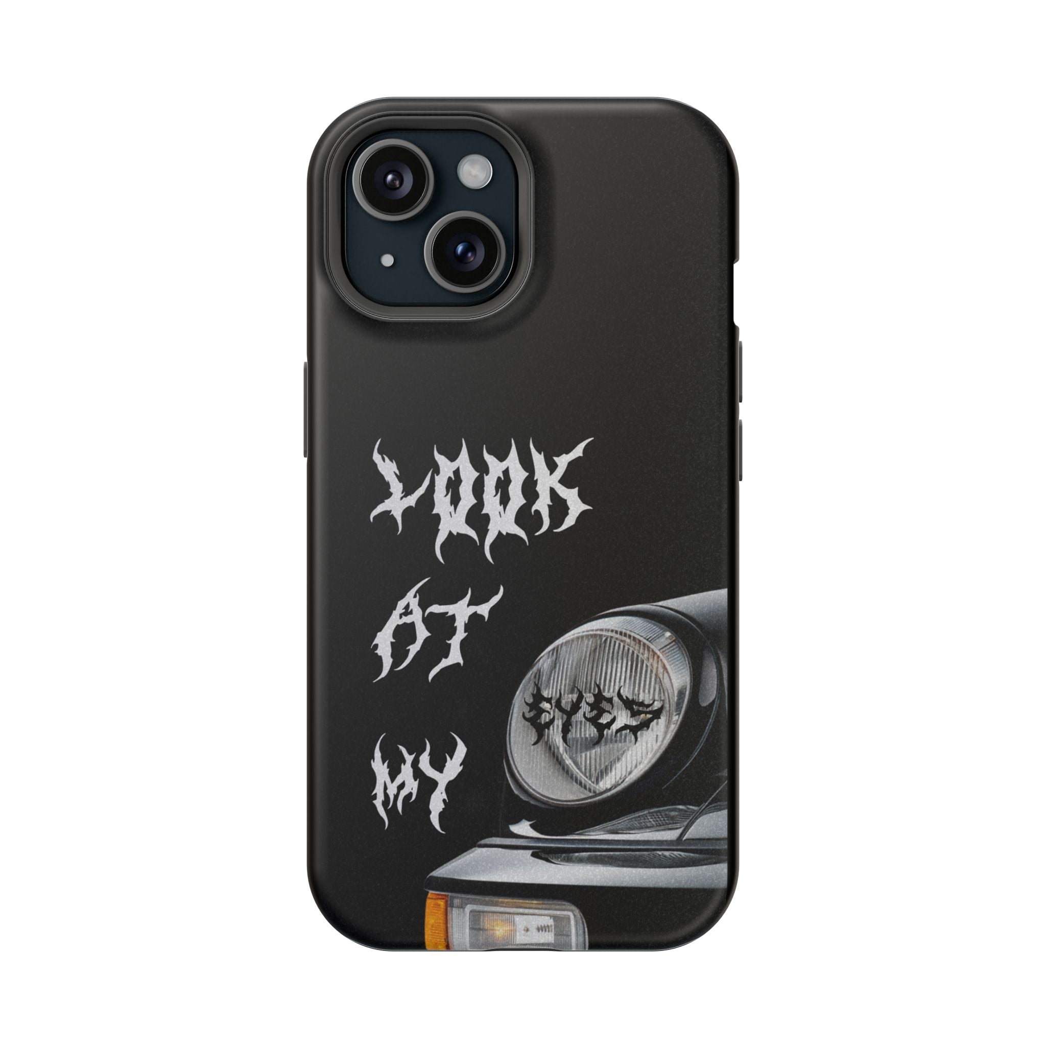 LOOK AT MY EYES Phone Case - 'Lock-in 🔒' Gym Motivation, Rap Vibes, Winter Arc Incoming