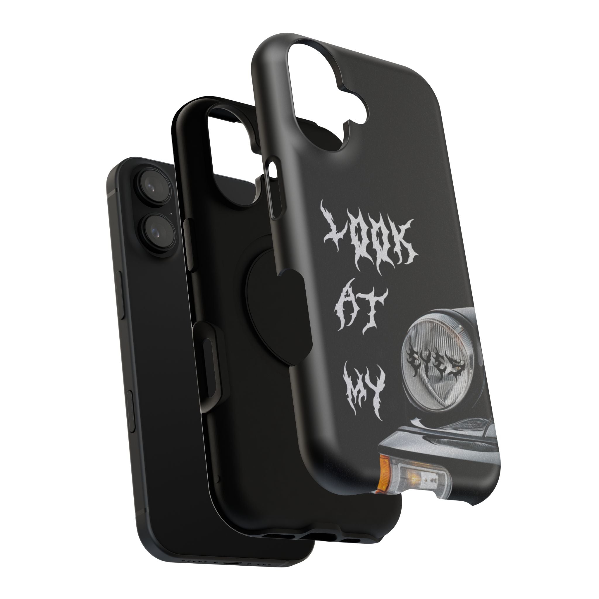 LOOK AT MY EYES Phone Case - 'Lock-in 🔒' Gym Motivation, Rap Vibes, Winter Arc Incoming