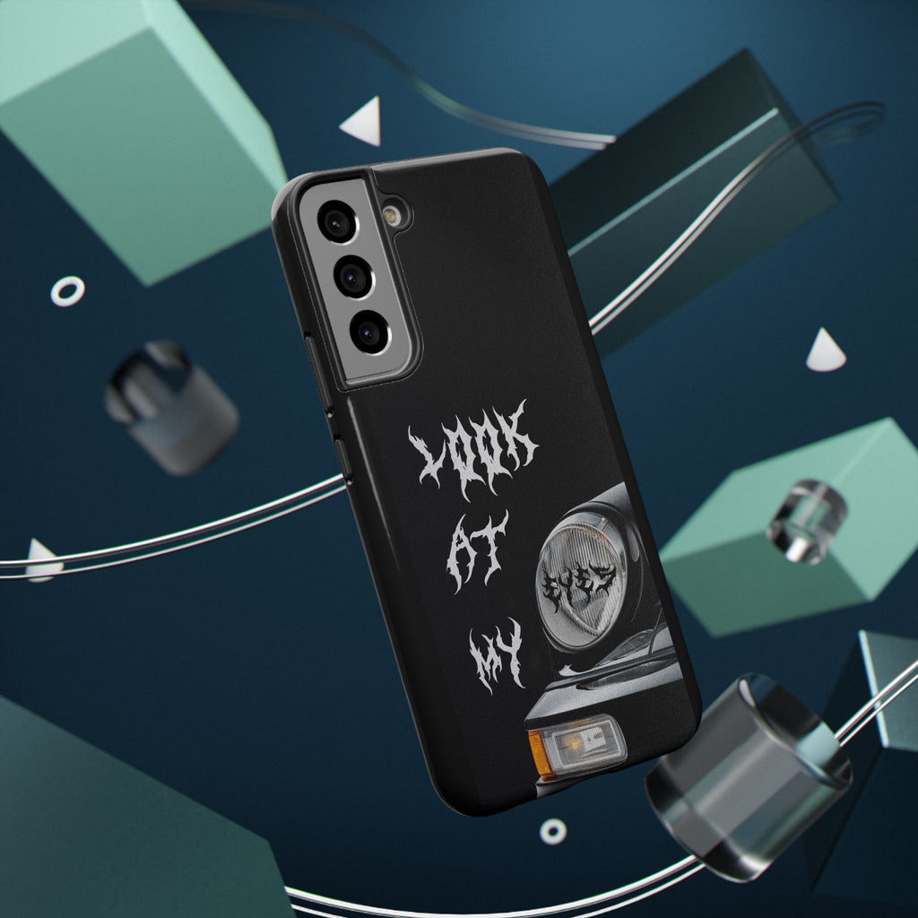LOOK AT MY EYES Phone Case - 'Lock-in 🔒' Gym Motivation, Rap Vibes, Winter Arc Incoming